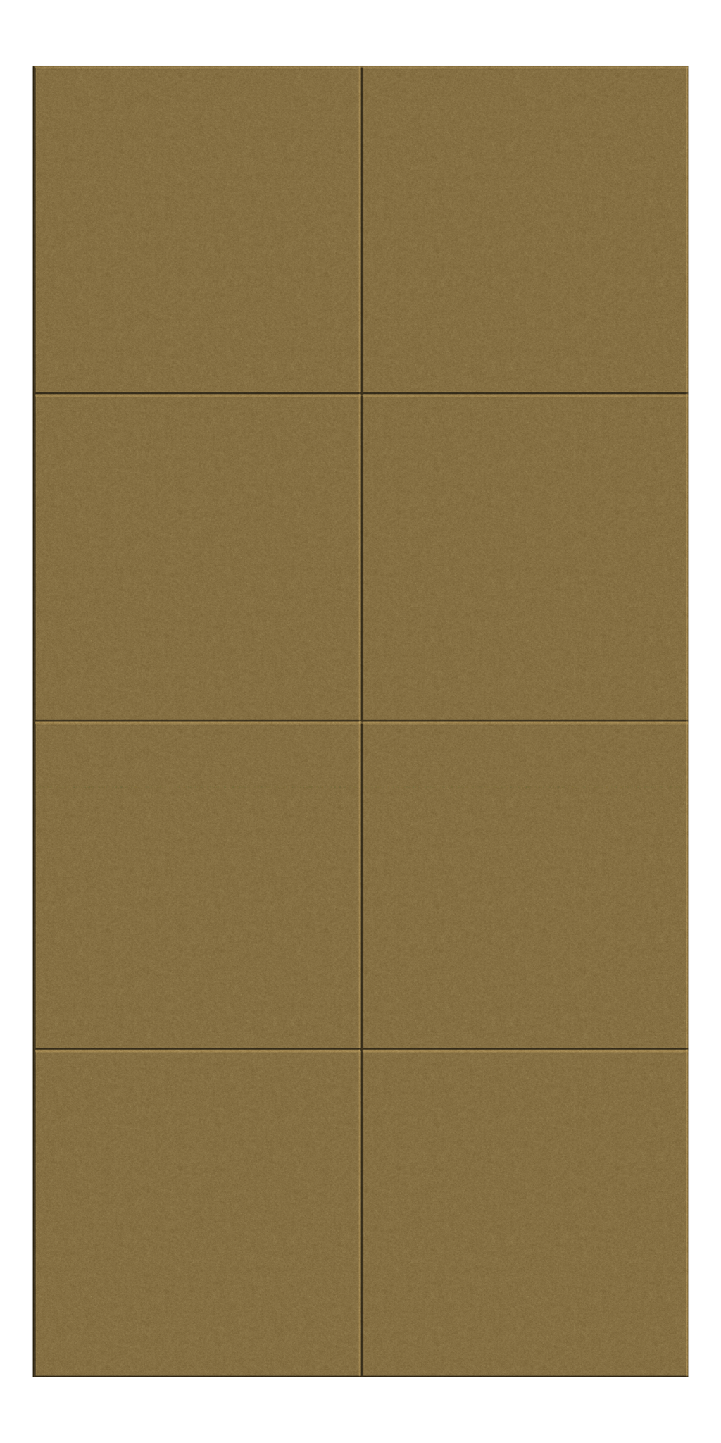 Front Image of Panel Acoustic AutexNZ Groove V6 DoubleSpaced Highland