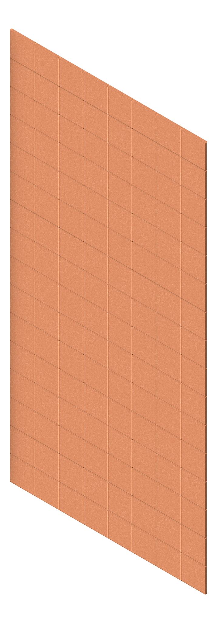 Panel Acoustic AutexNZ Groove V6 HalfSpaced Canyon