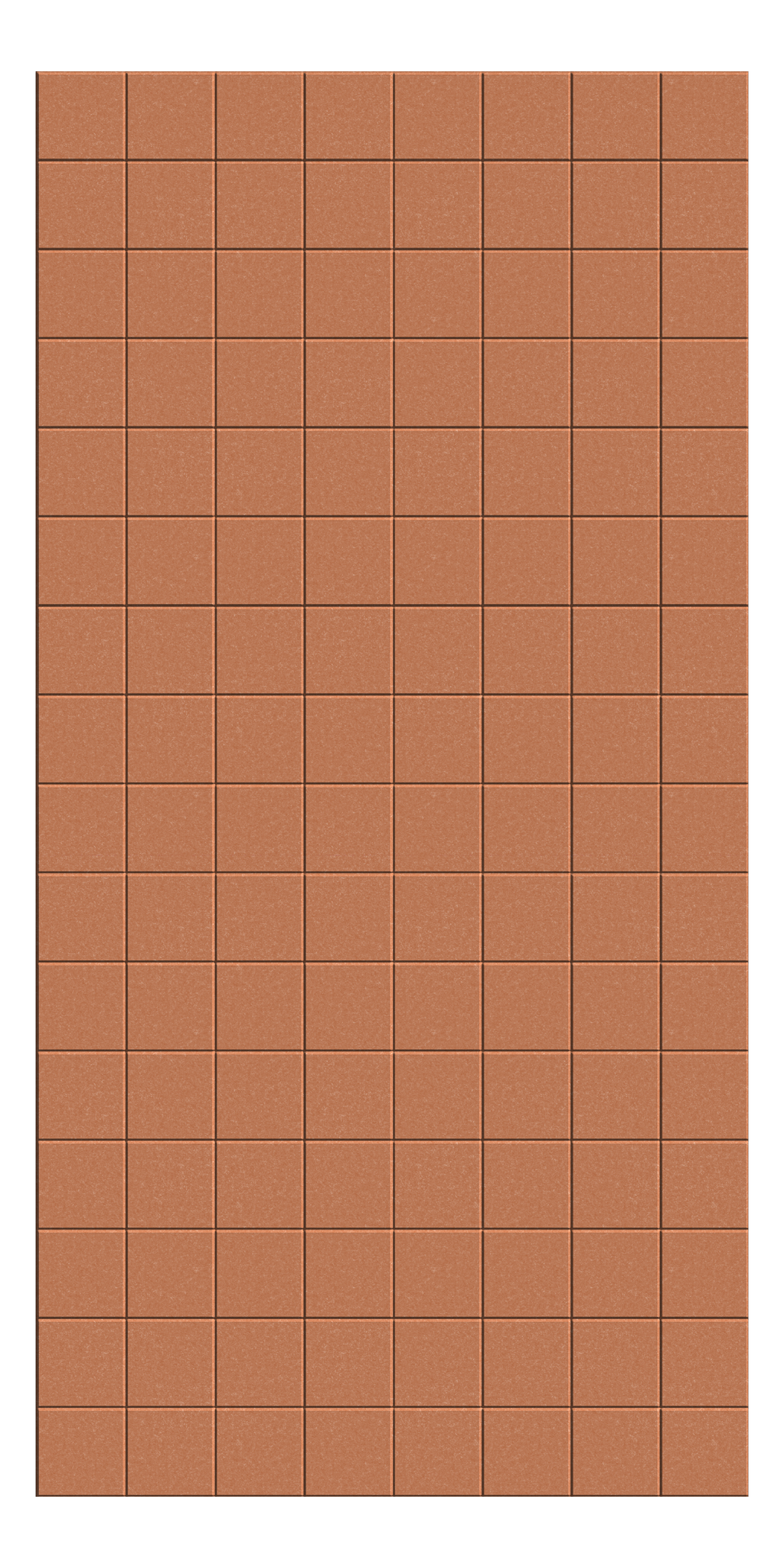 Front Image of Panel Acoustic AutexNZ Groove V6 HalfSpaced Canyon