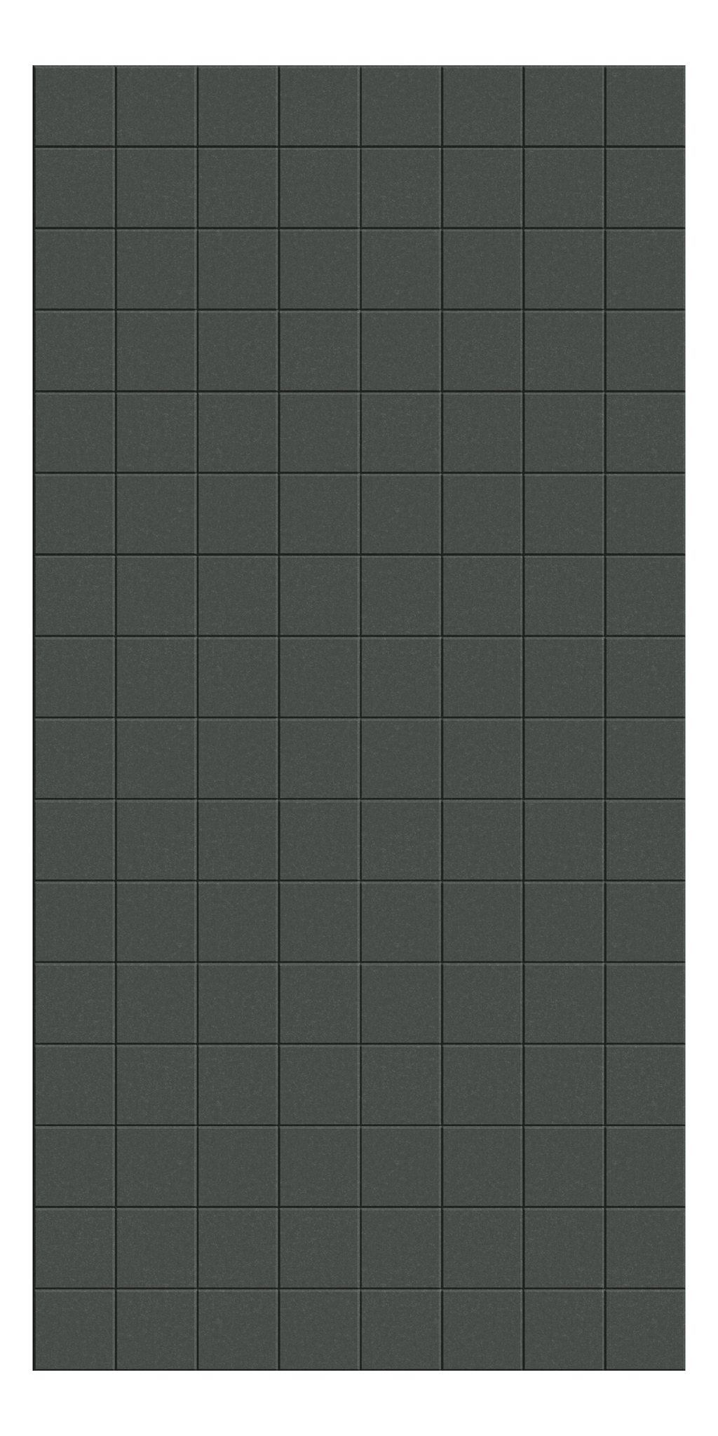 Front Image of Panel Acoustic AutexNZ Groove V6 HalfSpaced Caspian