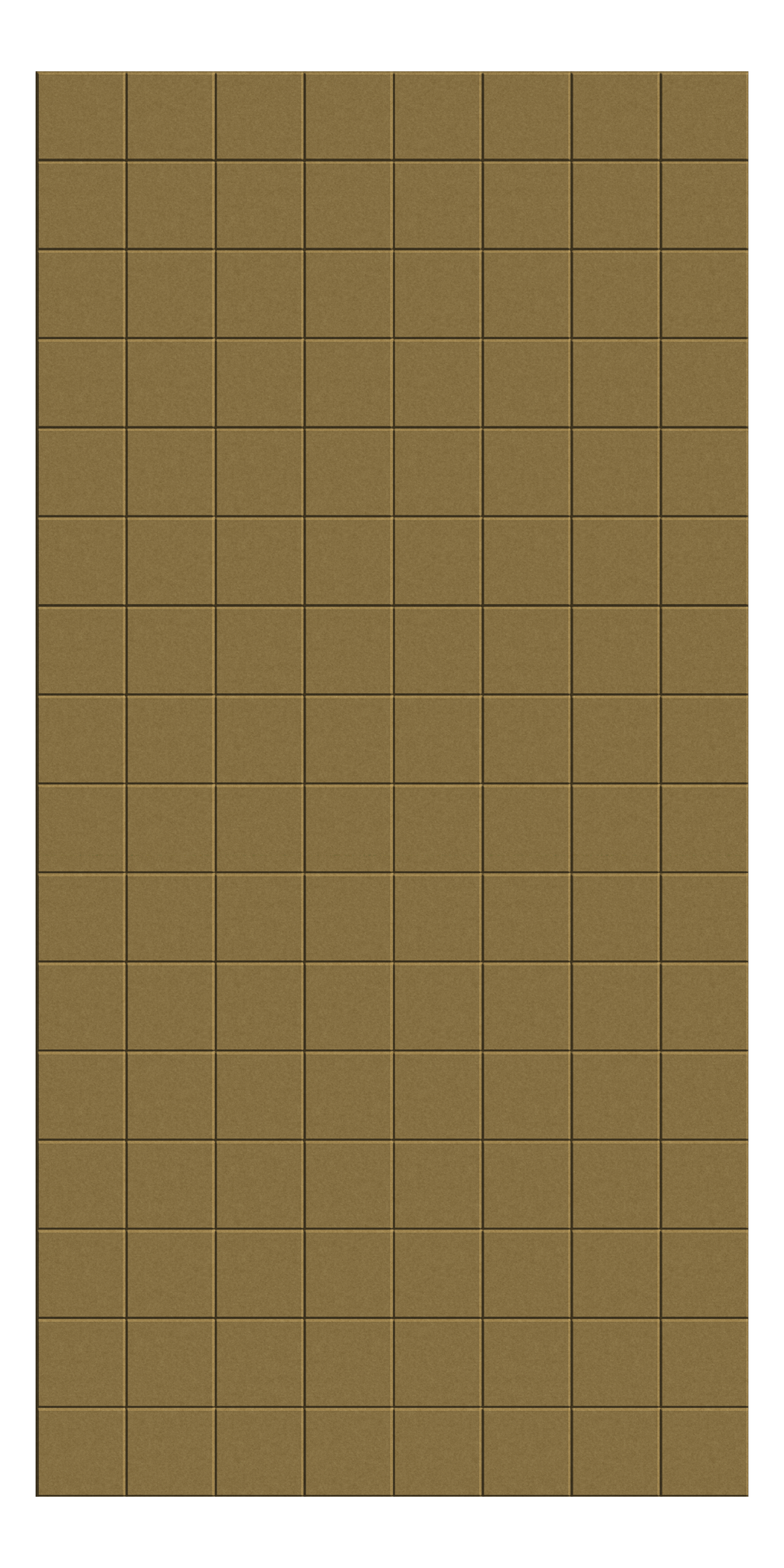Front Image of Panel Acoustic AutexNZ Groove V6 HalfSpaced Highland