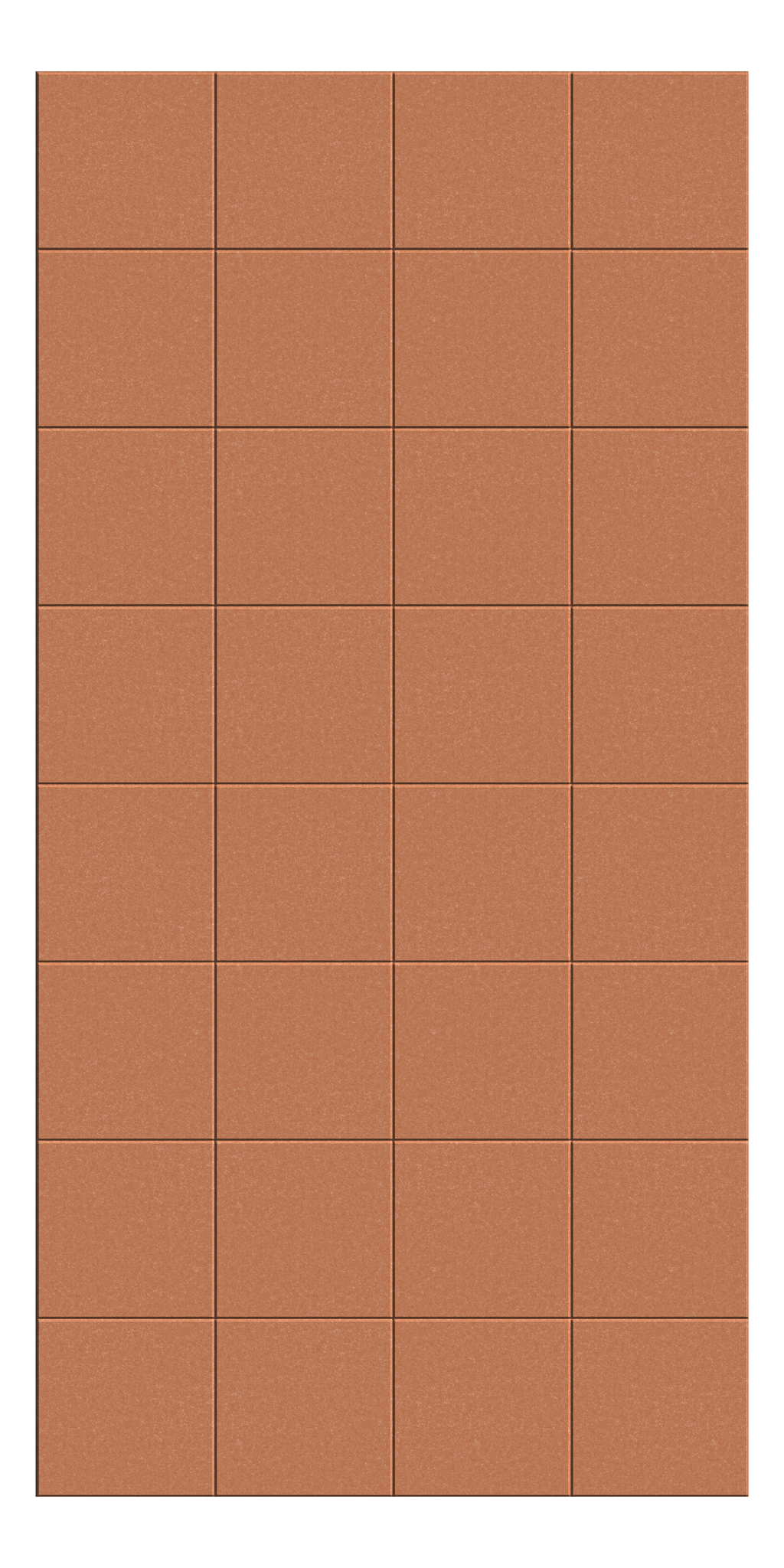 Front Image of Panel Acoustic AutexNZ Groove V6 TypicalSpaced Canyon