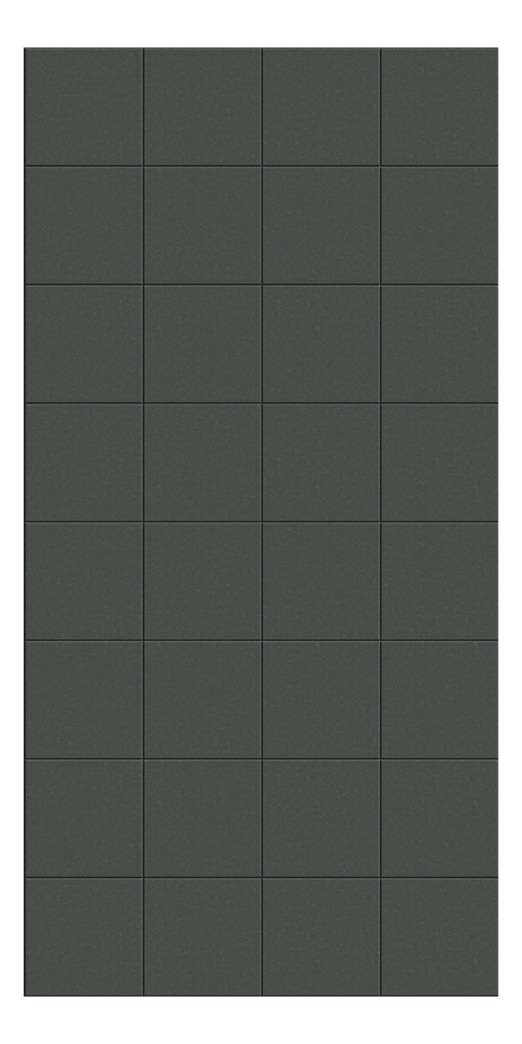 Front Image of Panel Acoustic AutexNZ Groove V6 TypicalSpaced Caspian