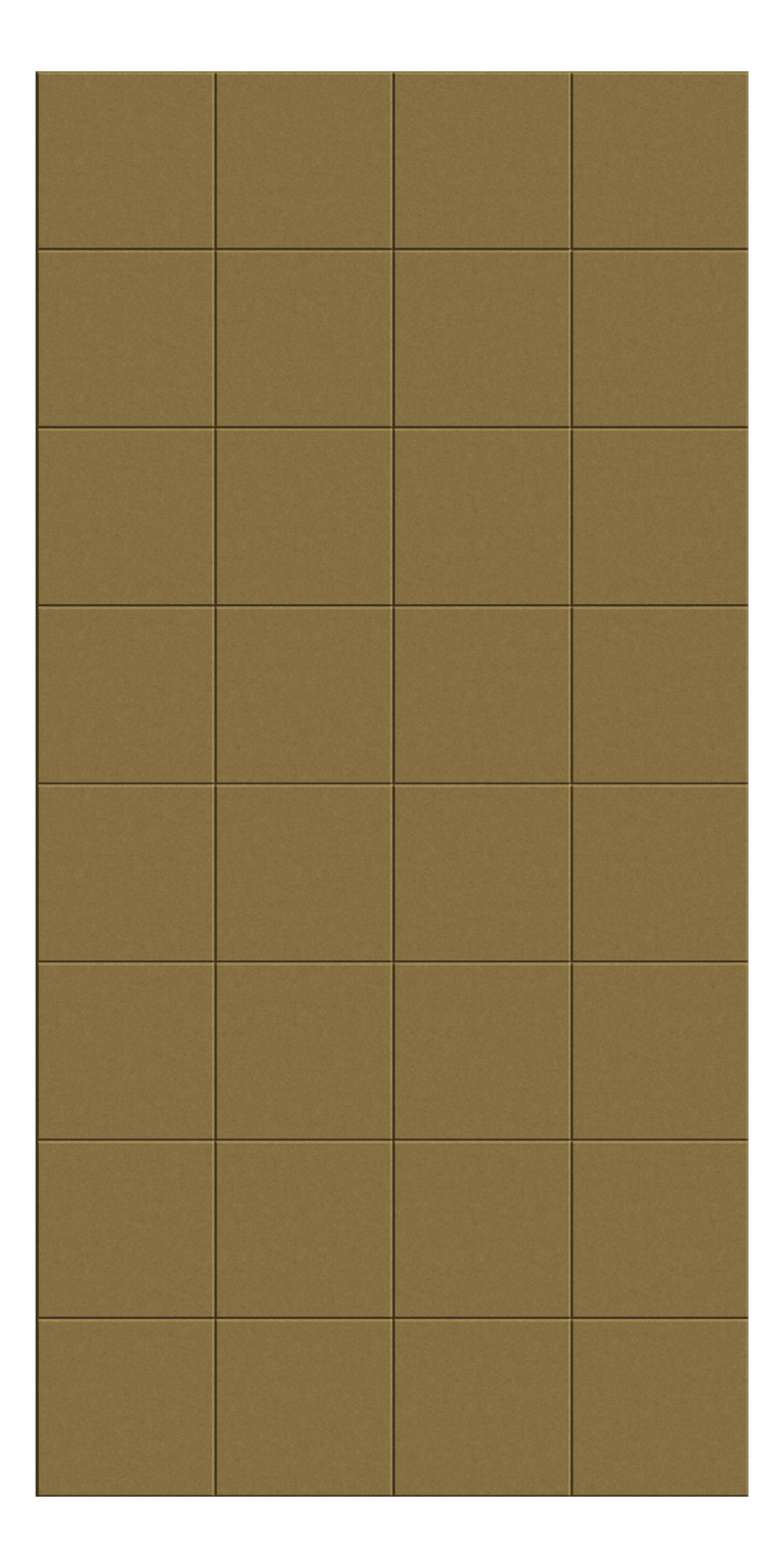 Front Image of Panel Acoustic AutexNZ Groove V6 TypicalSpaced Highland
