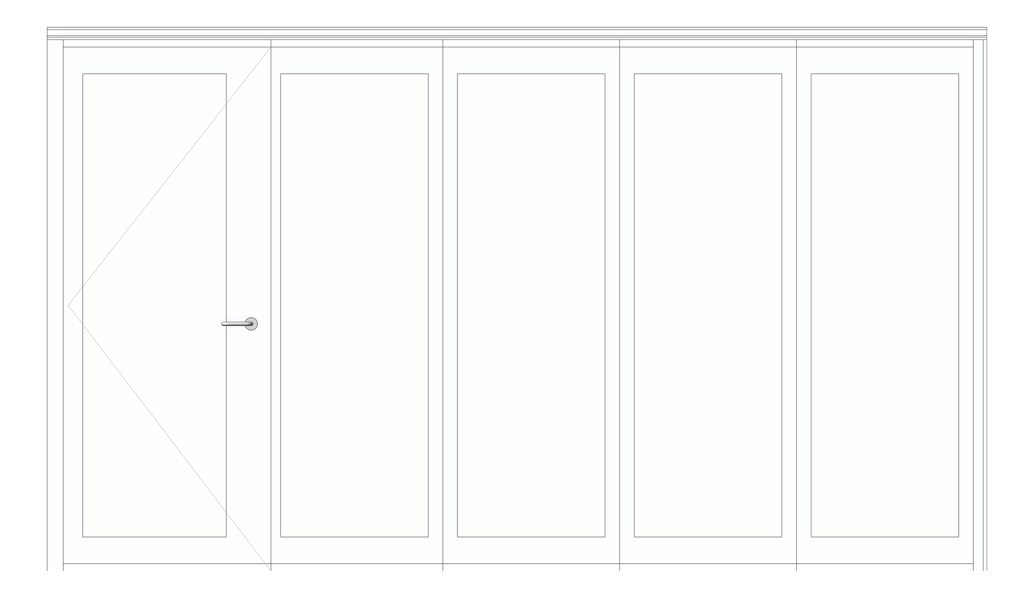 Front Image of OperableWall CentreStack Bildspec Konnect