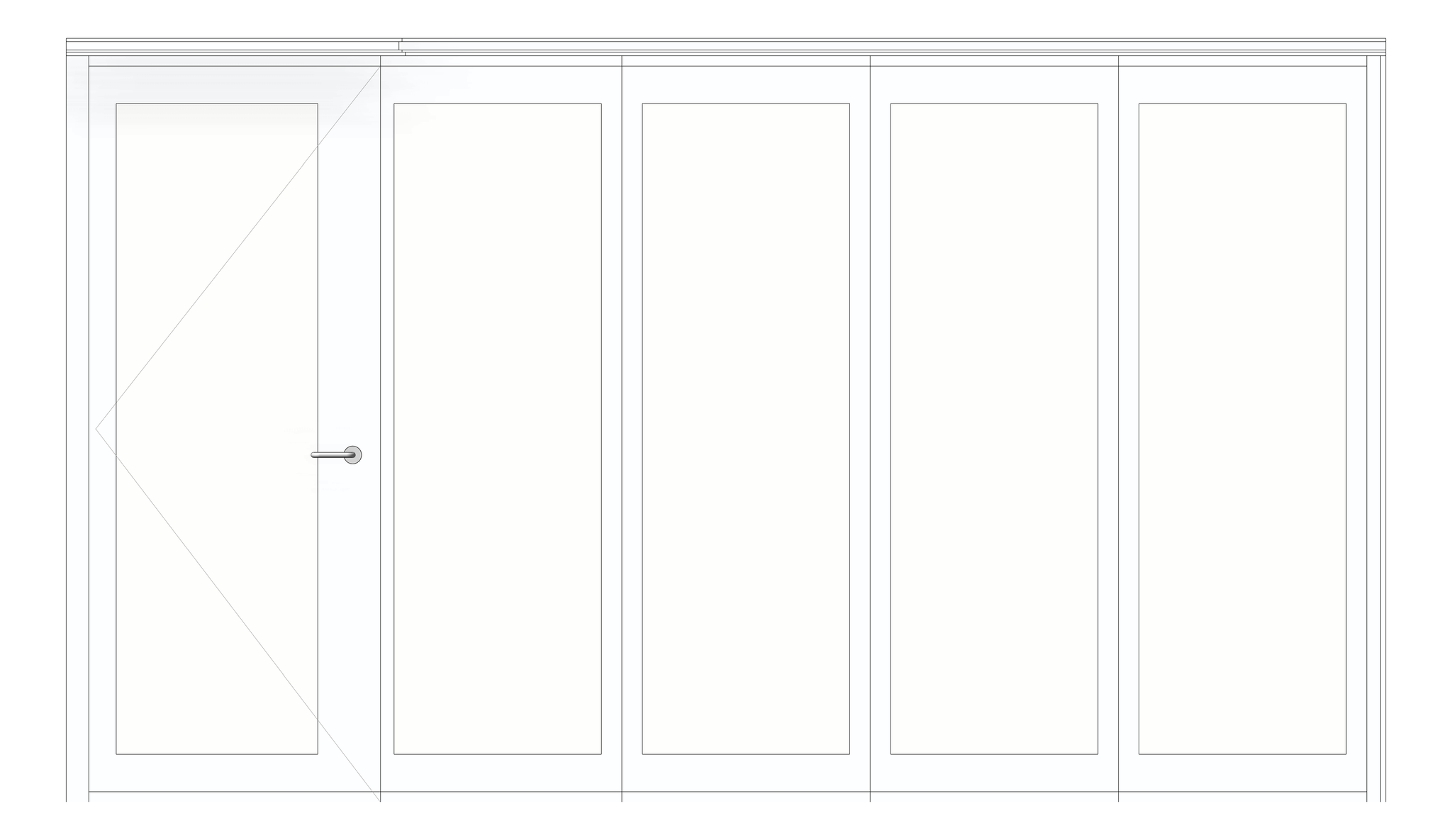 Front Image of OperableWall SideStack Bildspec Konnect