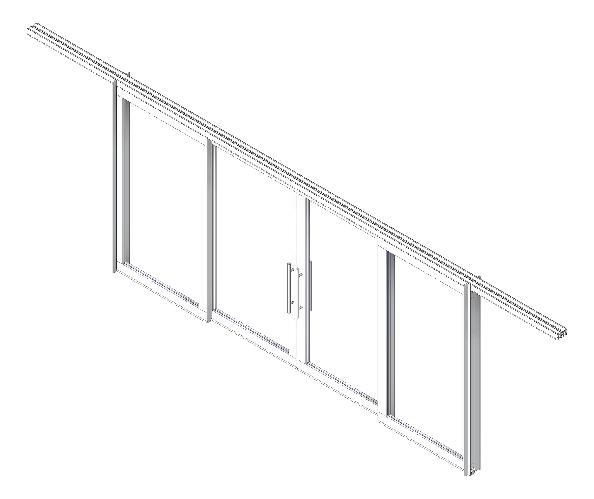 Door Sliding Bildspec Moove DualBiParting