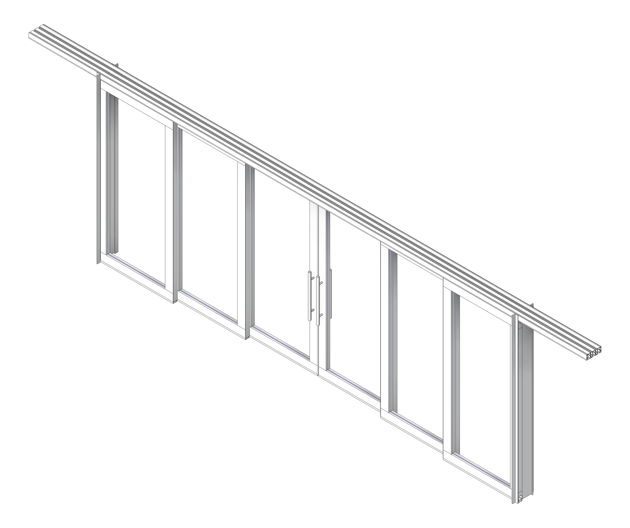Navigate to Door Sliding Bildspec Moove TripleBiParting