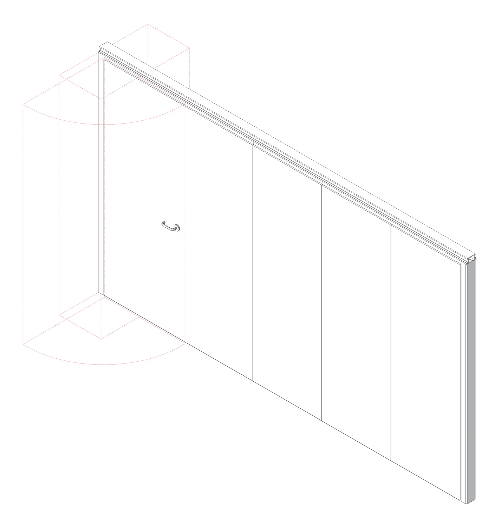 Navigate to OperableWall CentreStack Bildspec Series100 ConcealedStile