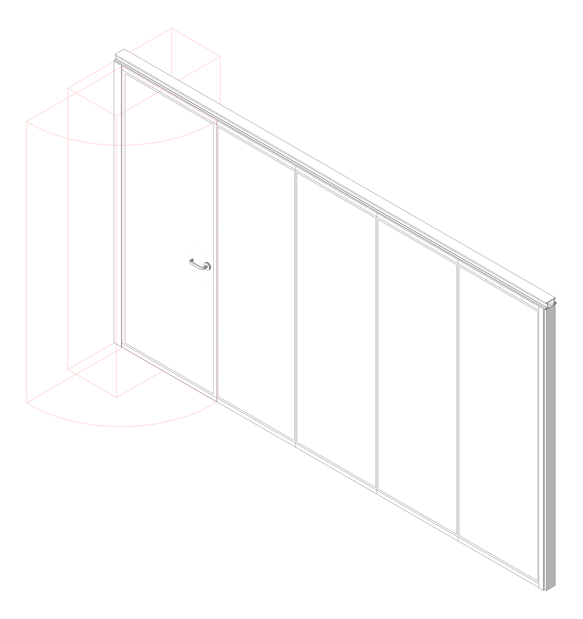 Navigate to OperableWall CentreStack Bildspec Series100 StandardStile
