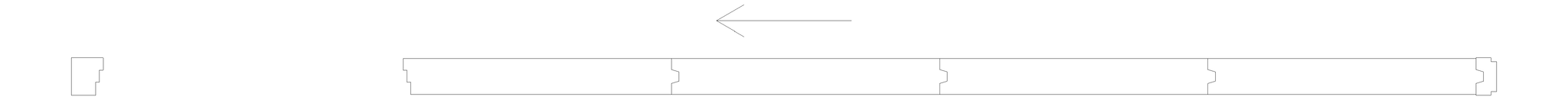 Plan Image of OperableWall CentreStack Bildspec Series100 StandardStile