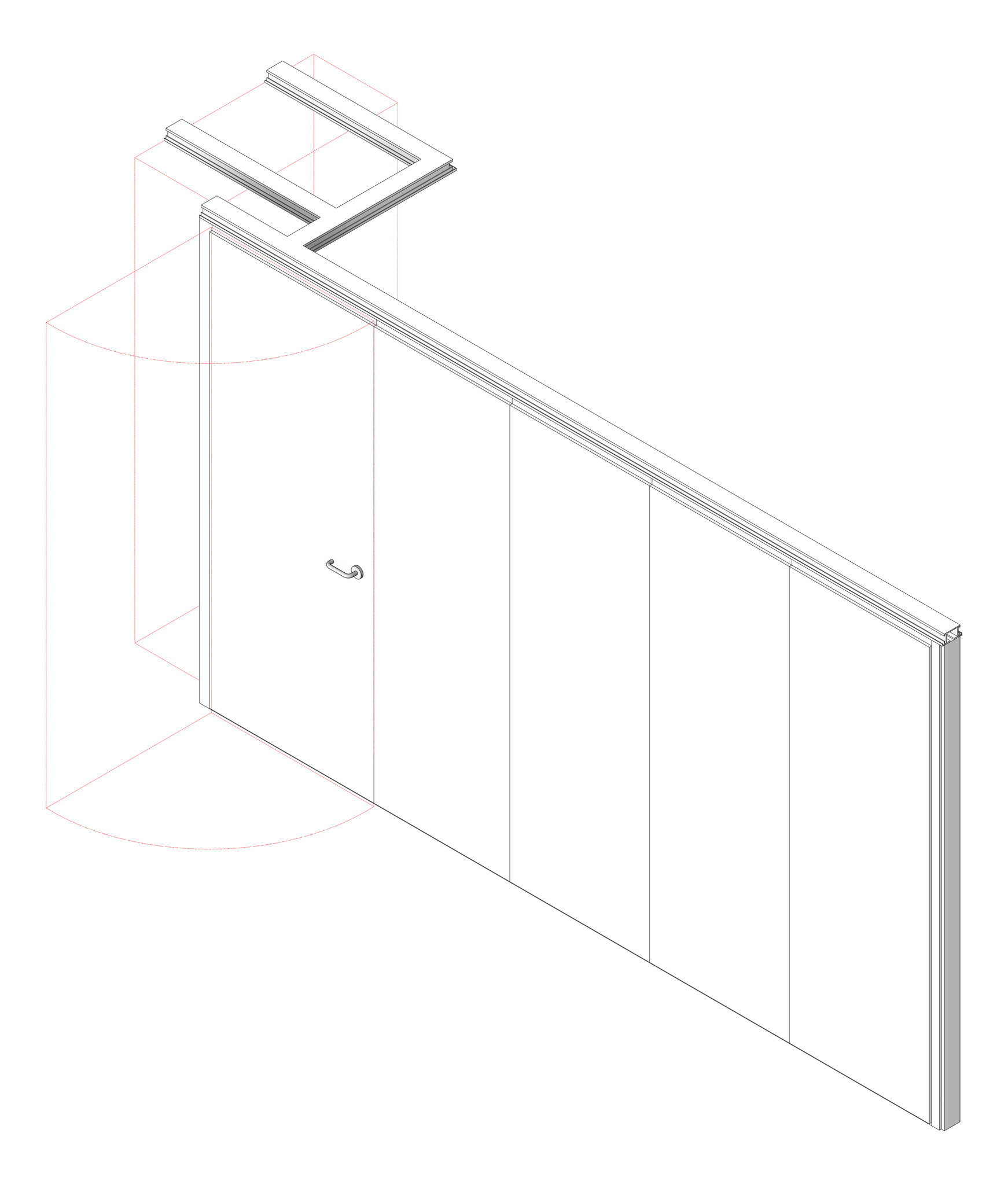 Navigate to OperableWall RemoteStack Bildspec Series100 ConcealedStile