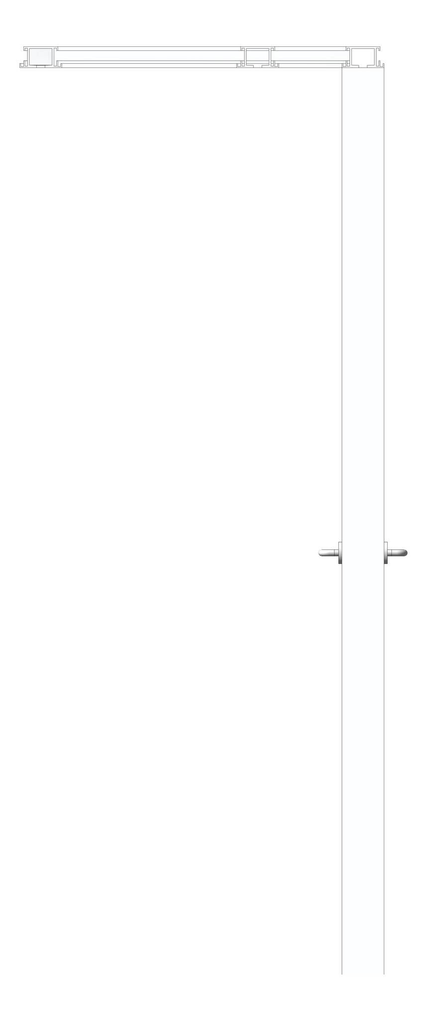 Left Image of OperableWall RemoteStack Bildspec Series100 StandardStile