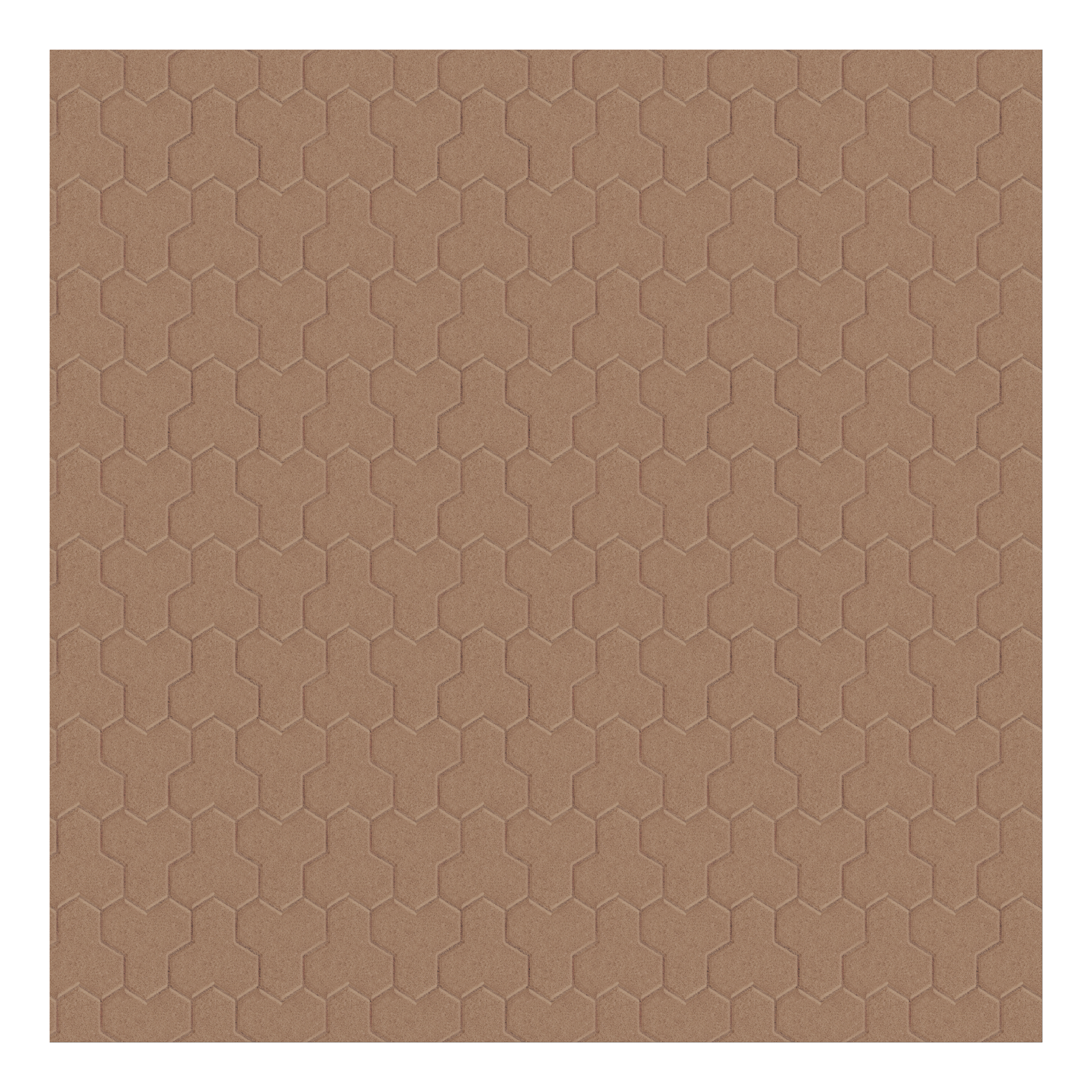 Image of Masonry Paver Brickworks AustralMasonry TriForm Terracotta