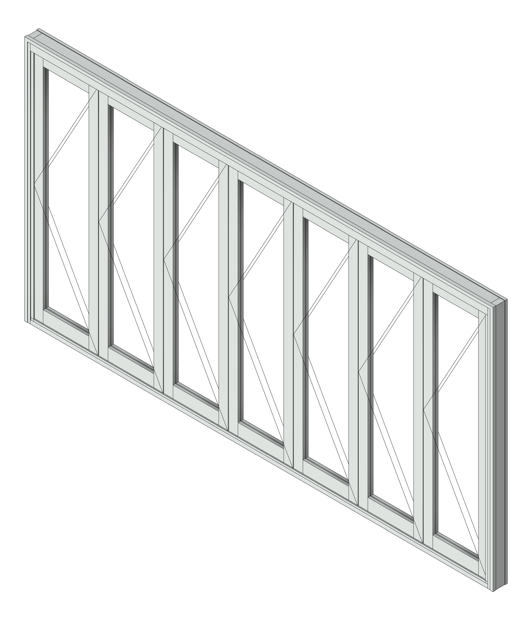 Door Bifold Capral Artisan 996 Quik 7P