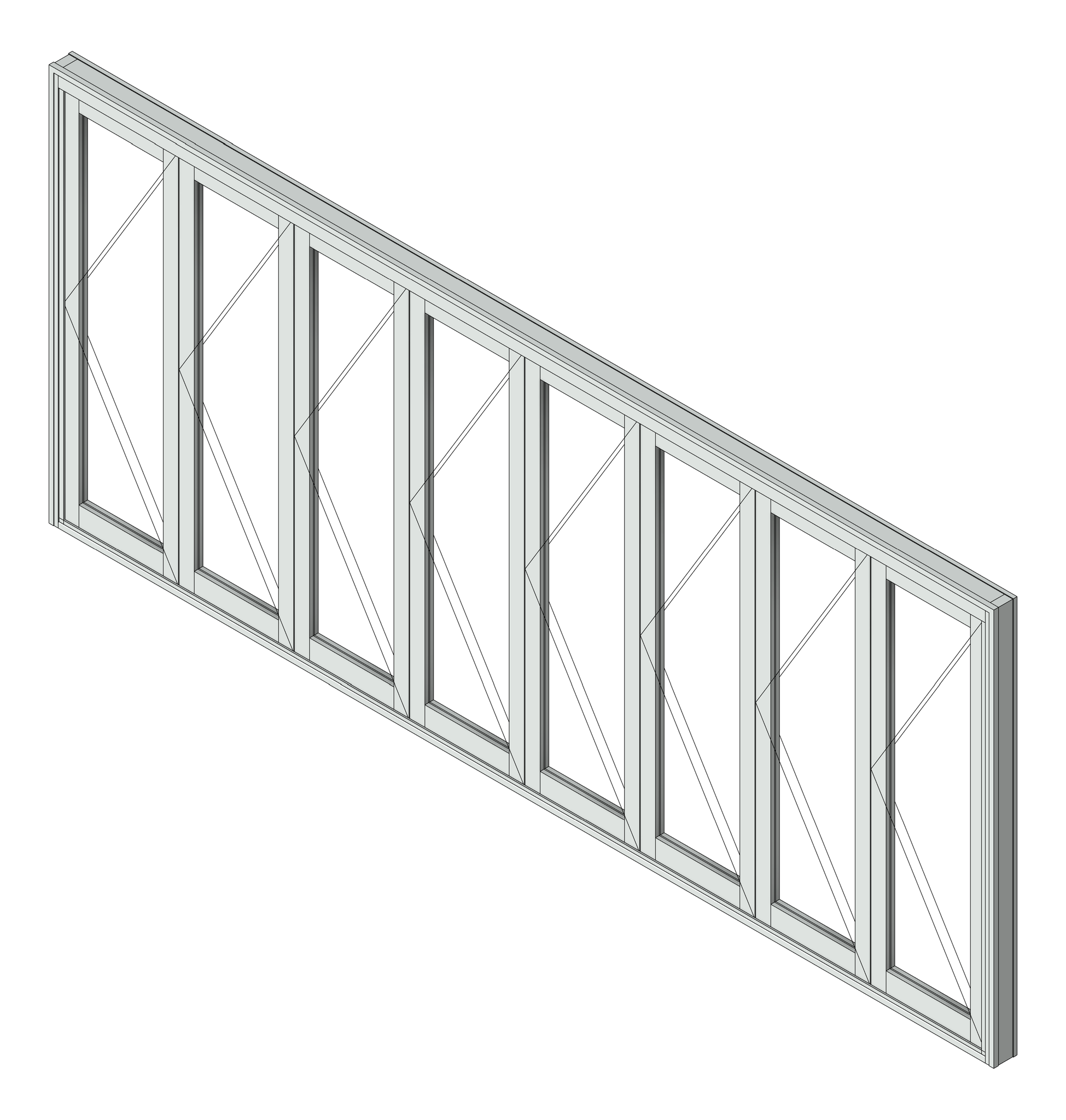 Door Bifold Capral Artisan 996 Quik 8P