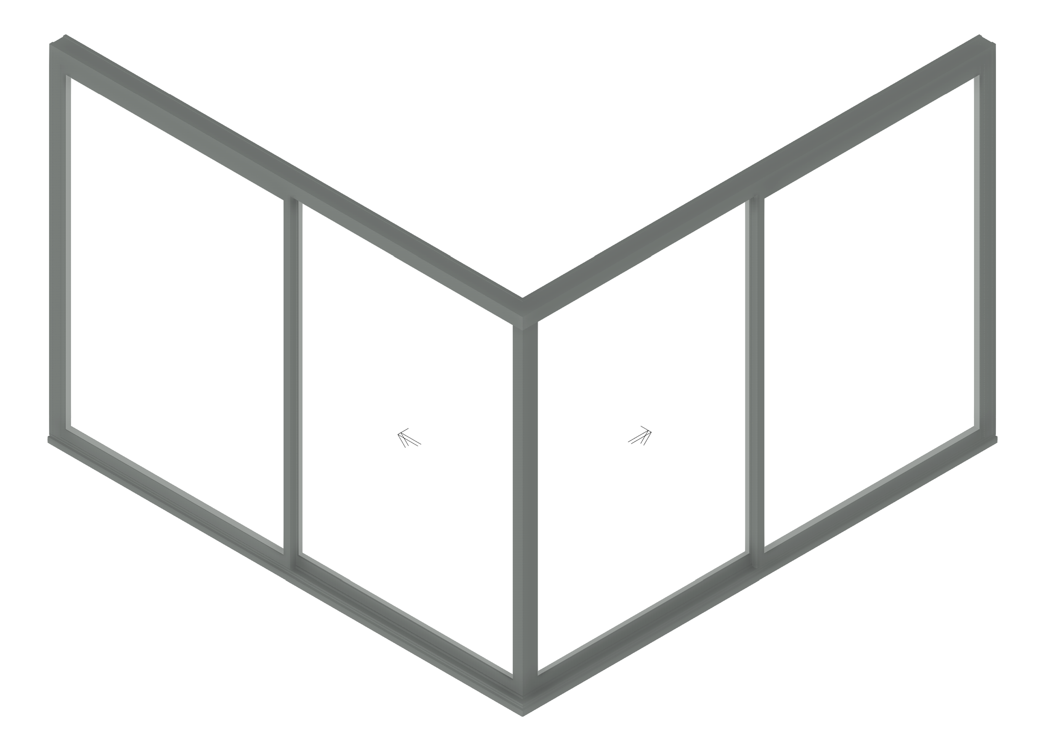 Door Sliding Capral Artisan 994TH CornerExt 4P