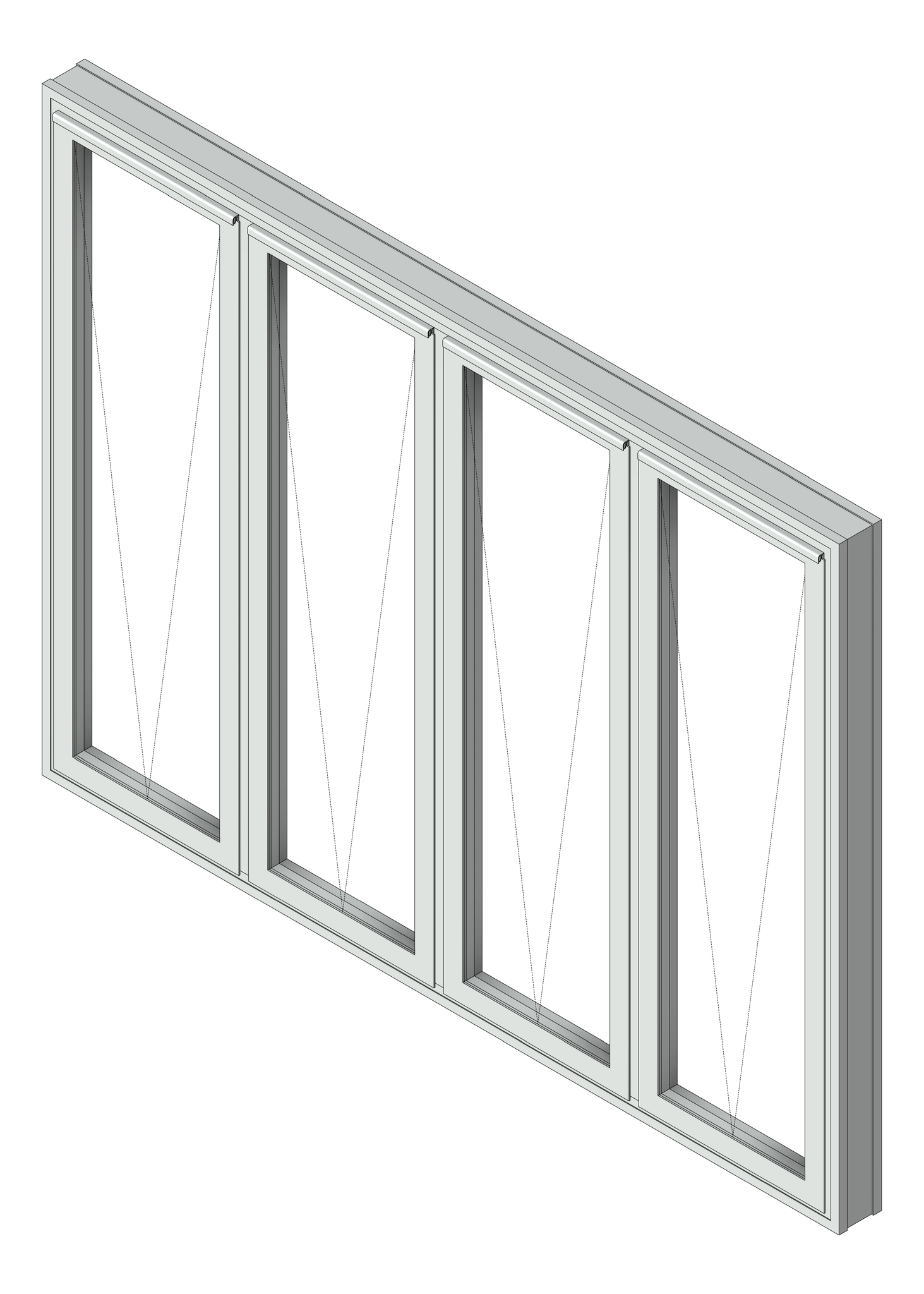 Window Awning Capral AGS 35 H Multiple HookHinge