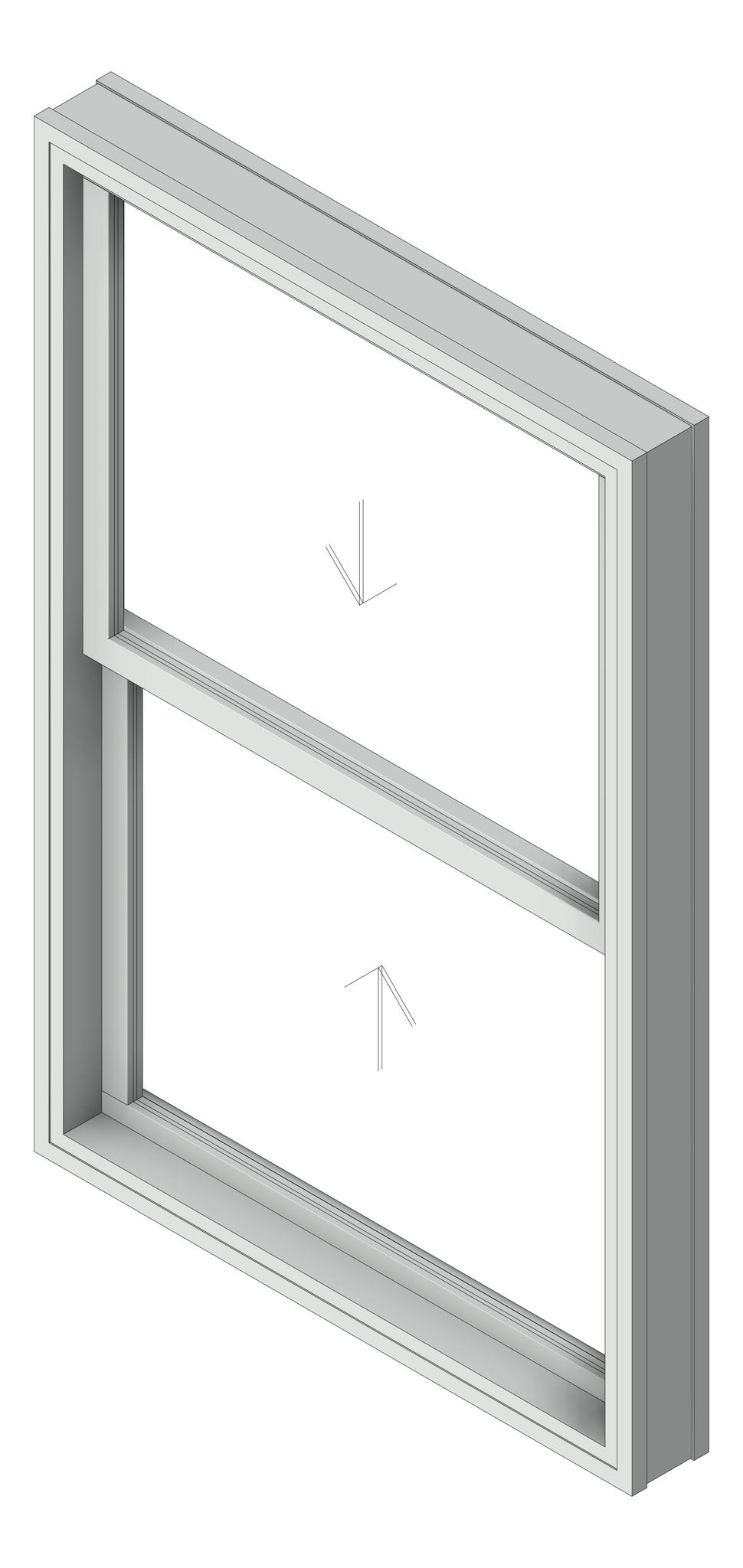 Window DoubleHung Capral AGS 491