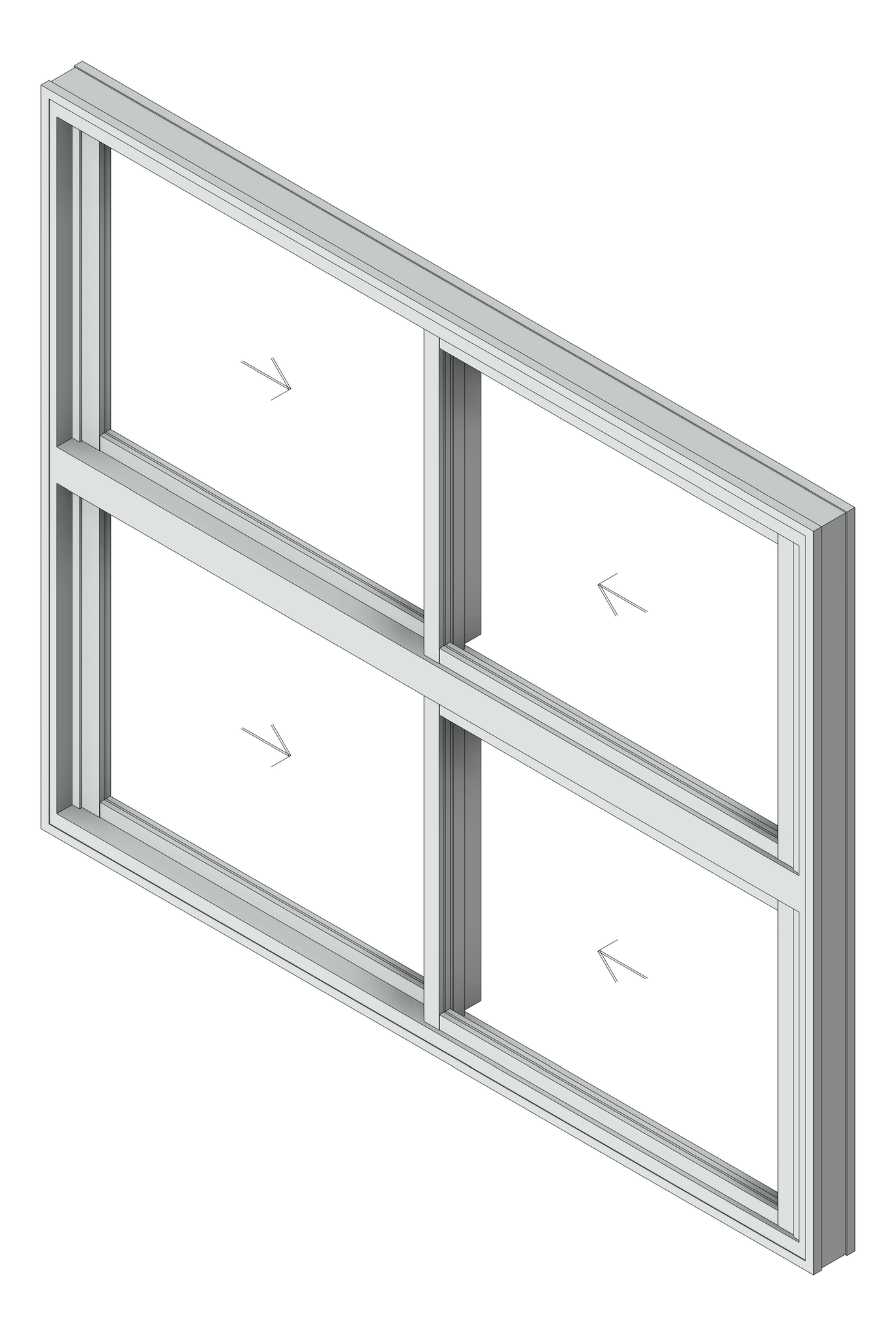 Window Sliding Capral AGS 950 XXTXX