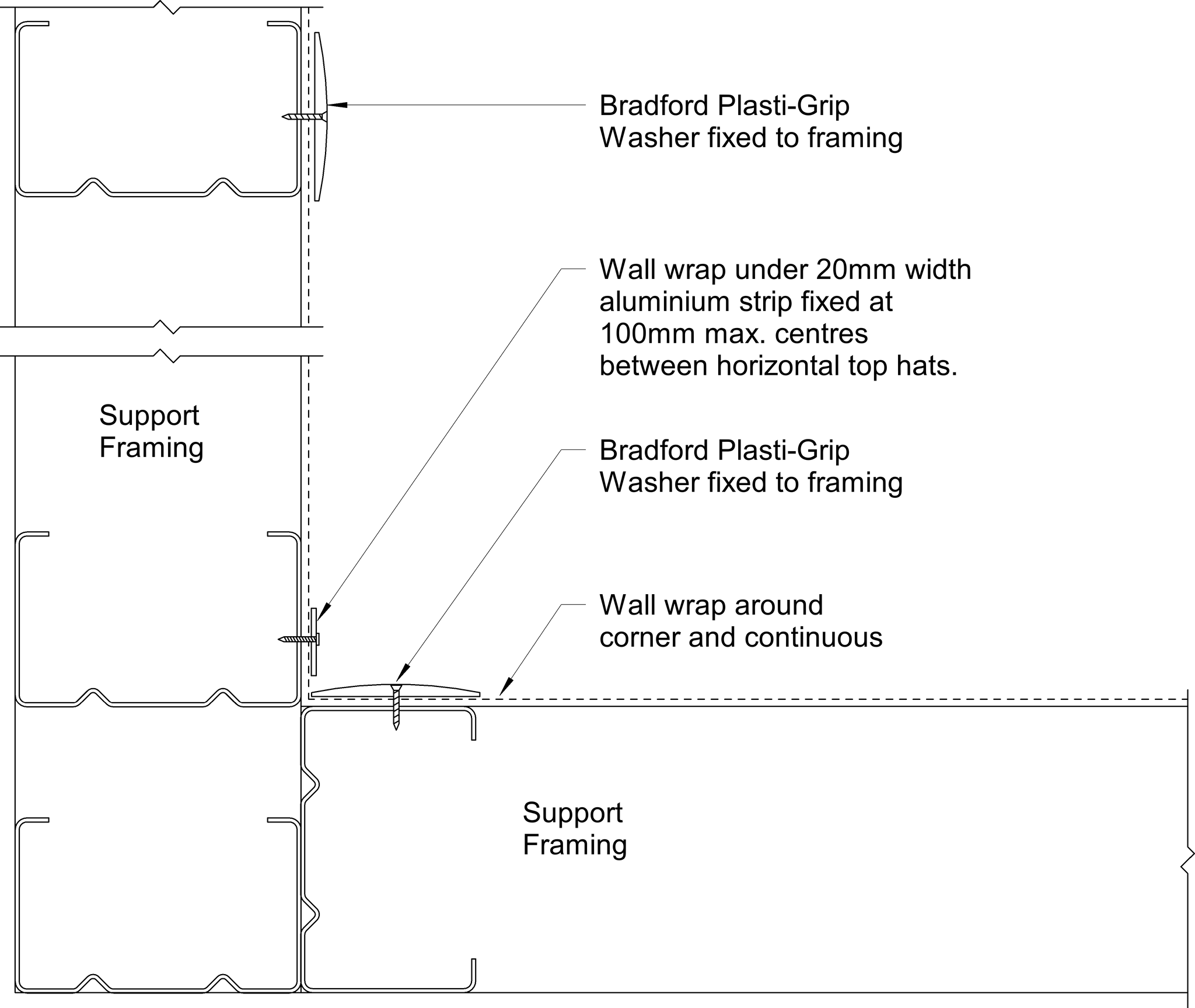 Navigate to Barestone External - Internal Corner – Wall Wrap Continuous