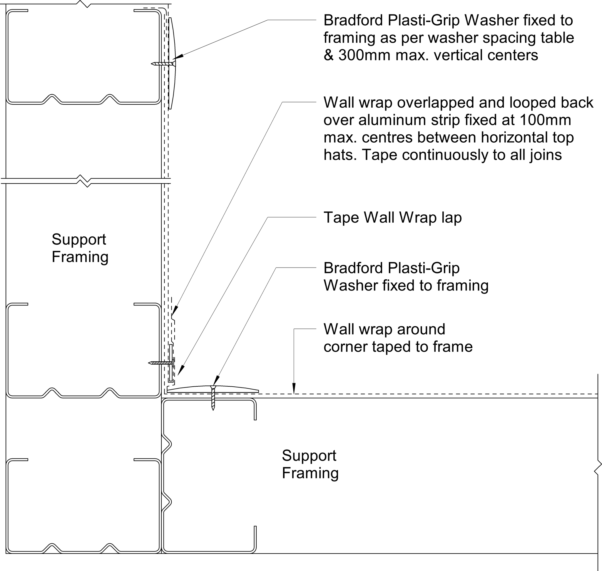 Navigate to Surround External - Internal Corner – Wall Wrap Overlapped