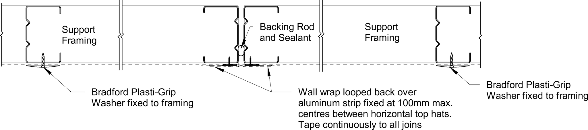 Navigate to Surround External - Vertical Wall Wrap Junction – At Control Joint