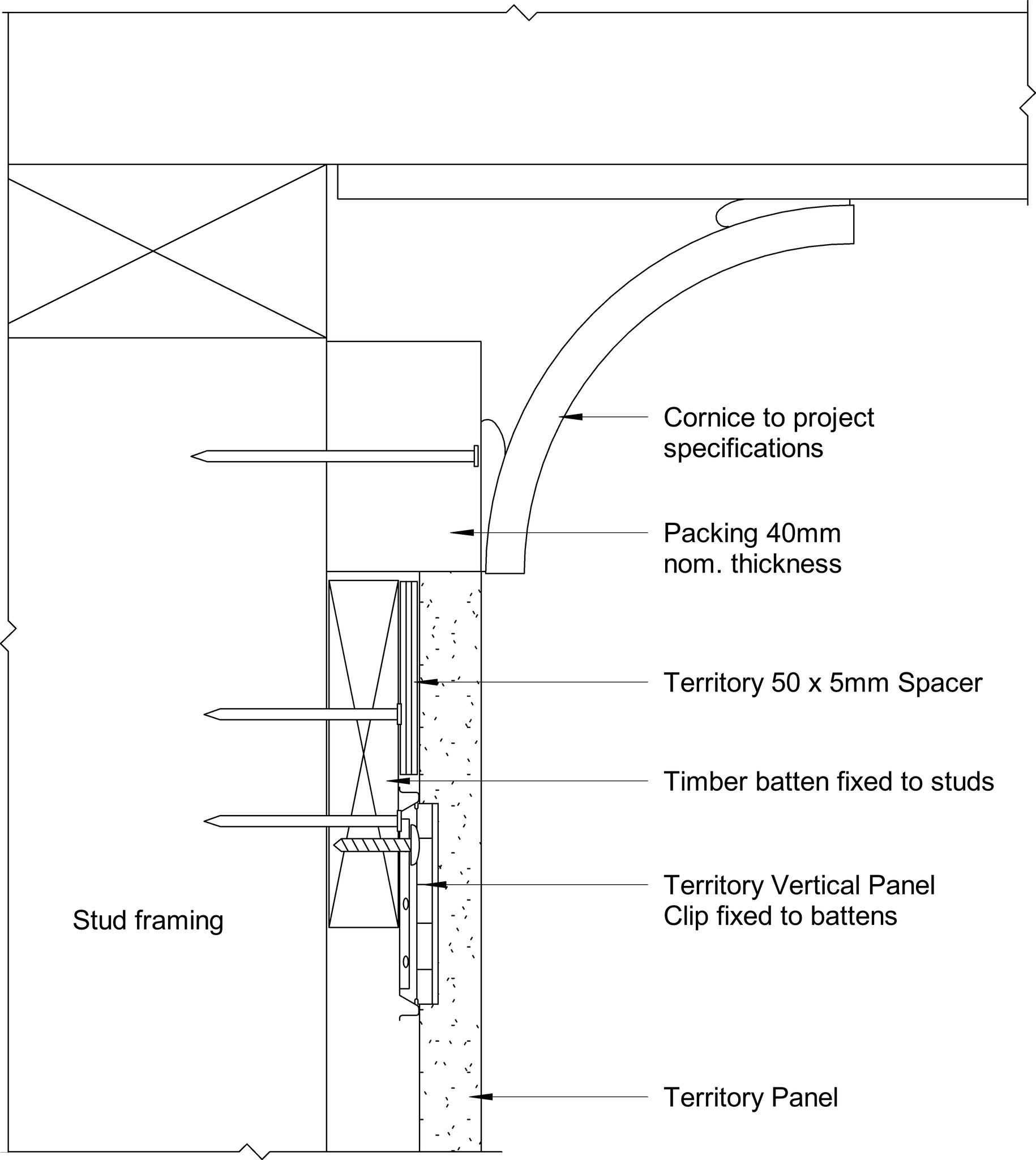  Image of Territory Internal - Head Detail – With Cornice 2