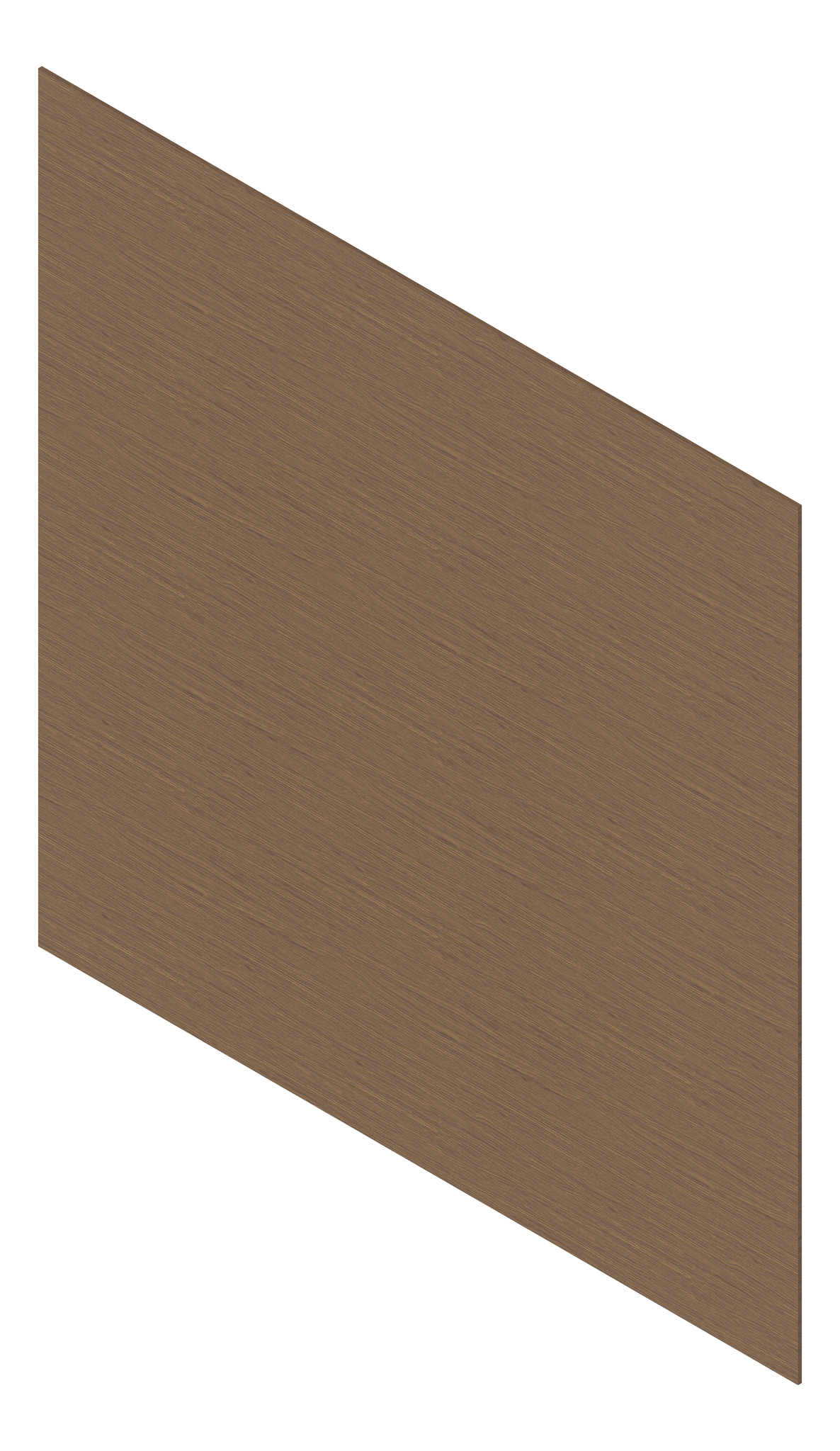 3D Presentation Image of Cladding Aluminium Deco CroatiaBoard EuropeanWalnut Material