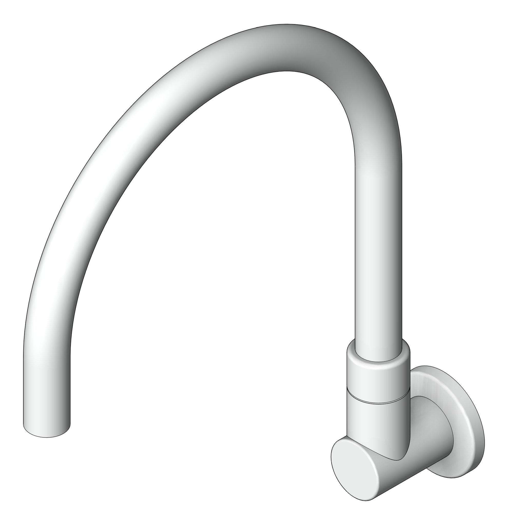 Navigate to Spout Wall Enware Cache Curved