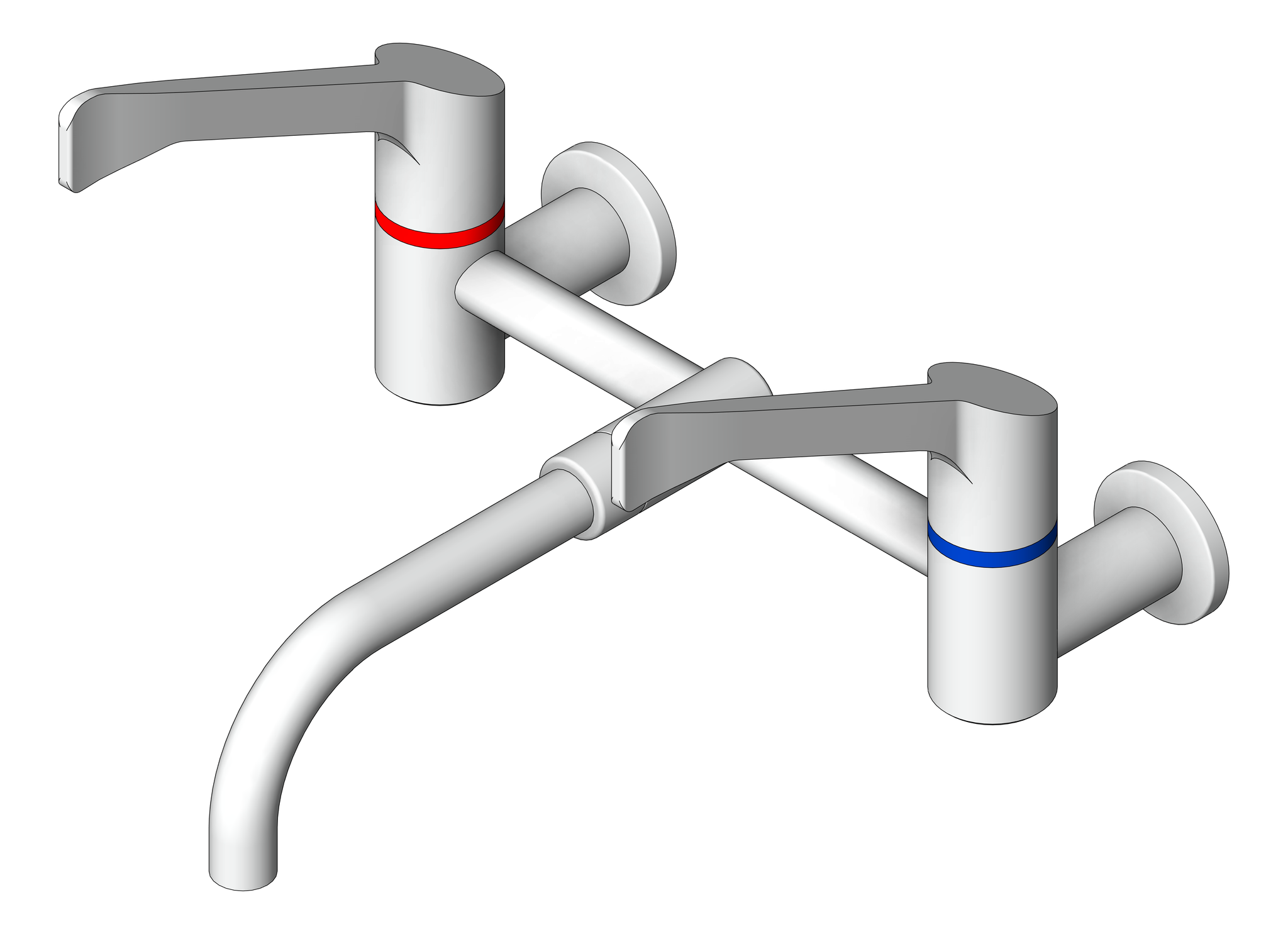 Navigate to TapSet Wall Enware Leva Surgeon Fixed