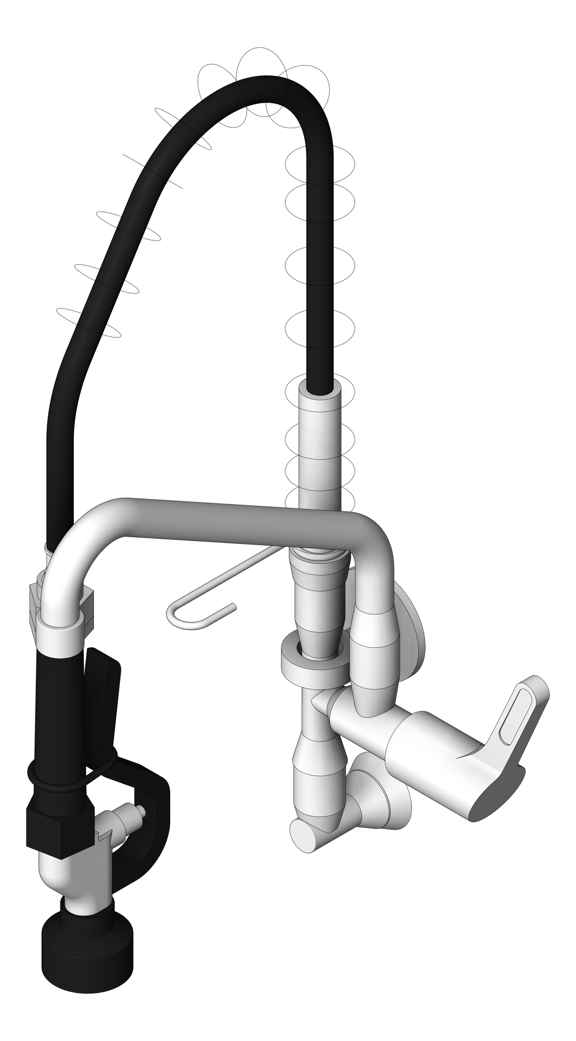 Navigate to TapSet Wall Enware PreRinseUnit PotFiller Short