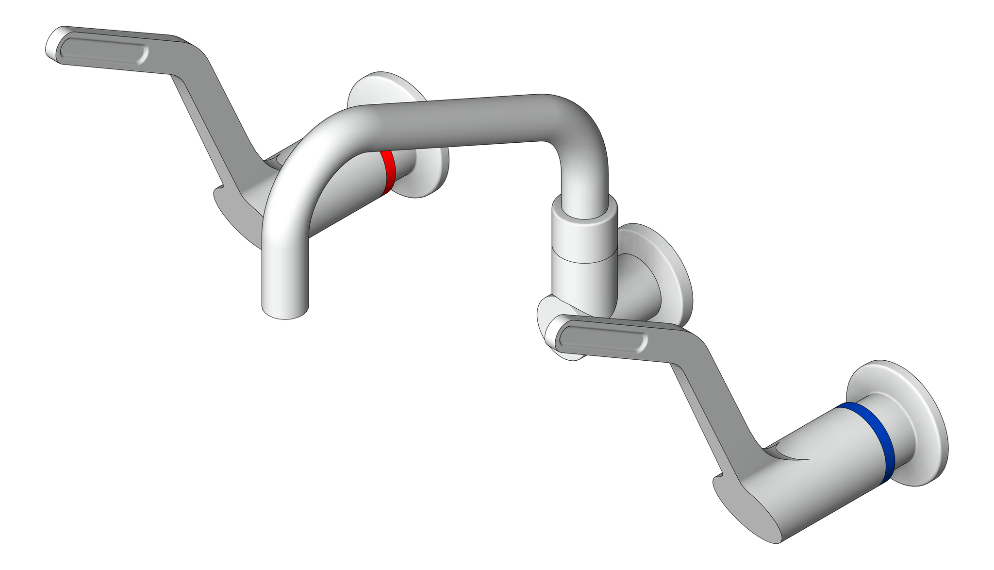 Navigate to TapSet Wall Enware WellbeingLeva Standard JumperValve