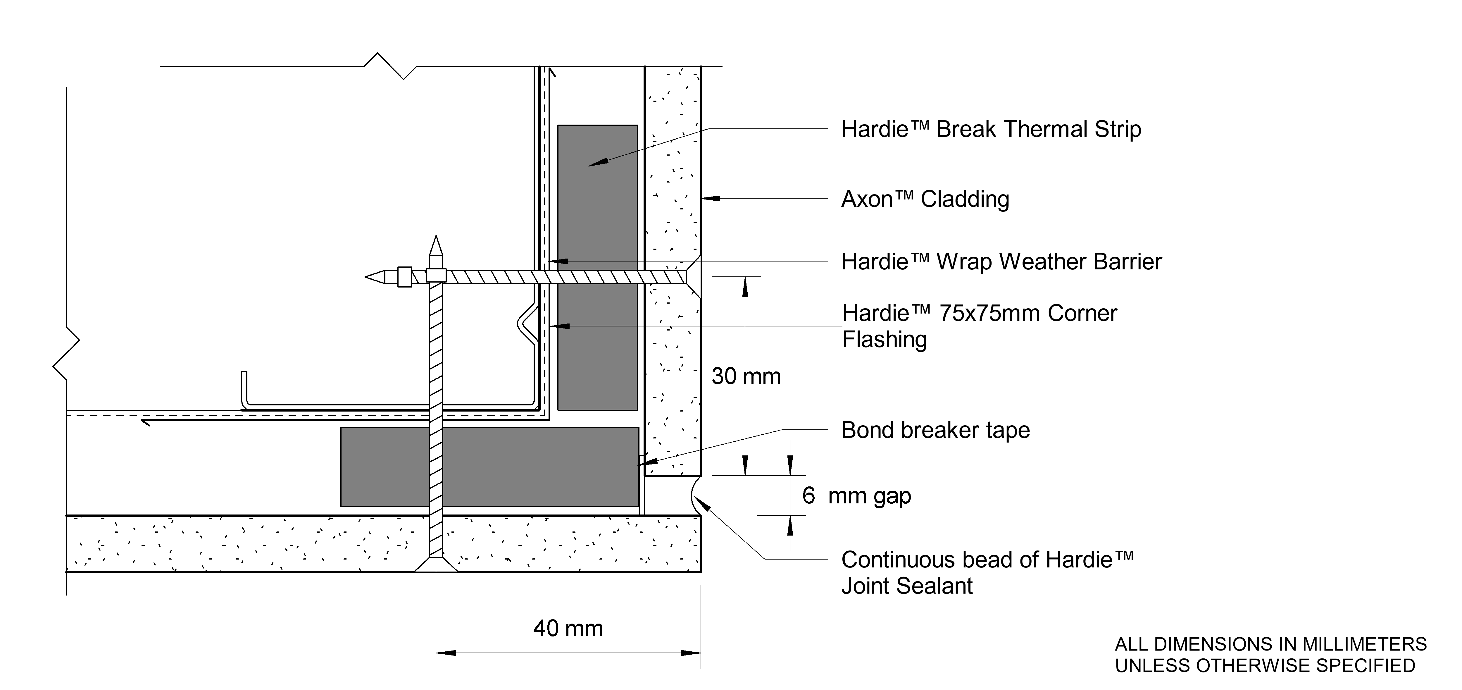 Navigate to AXON Steel DF Sealant Fill Option