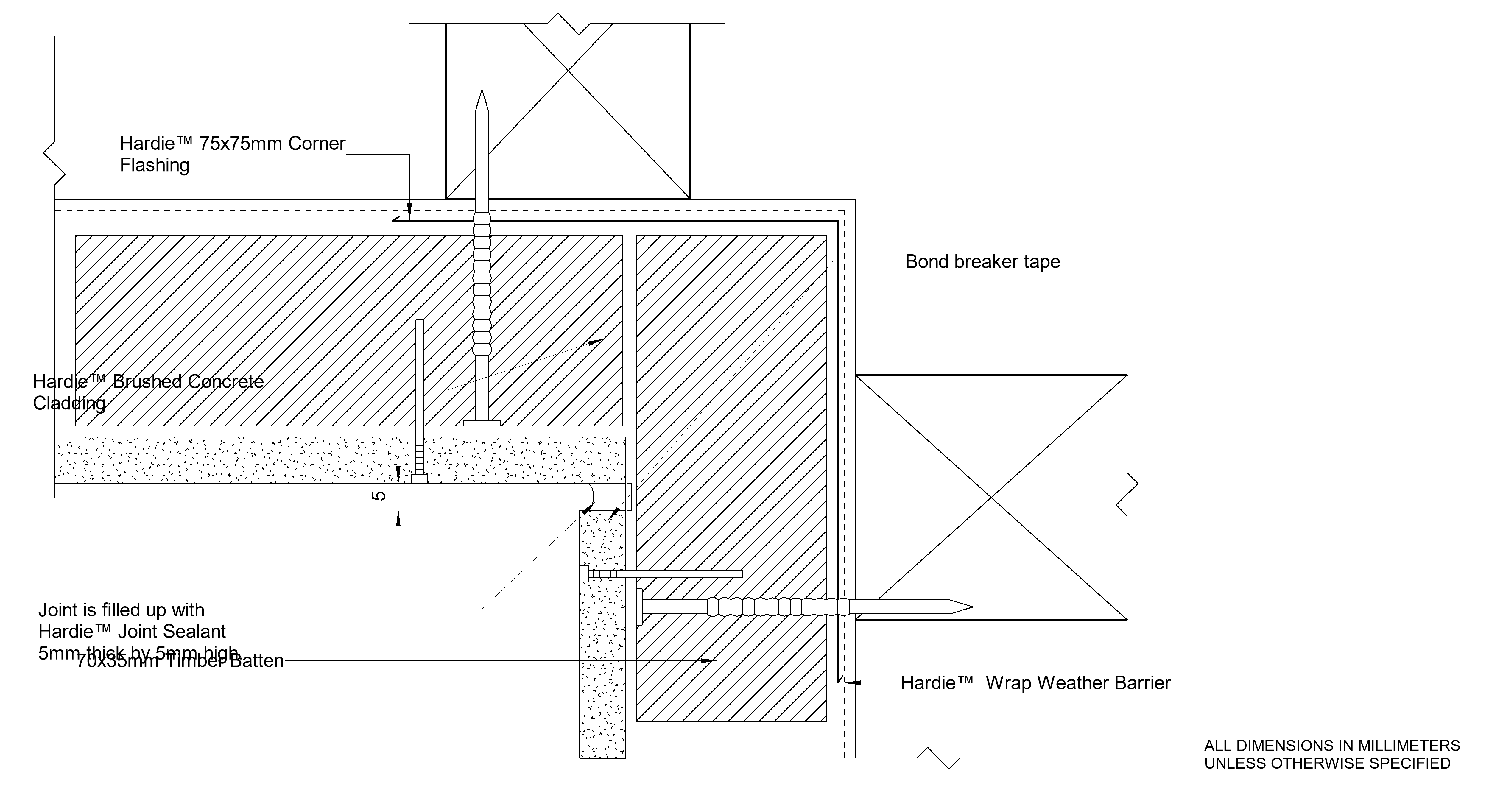 Navigate to HBC Timber CFTB Sealant Fill Internal Cnr