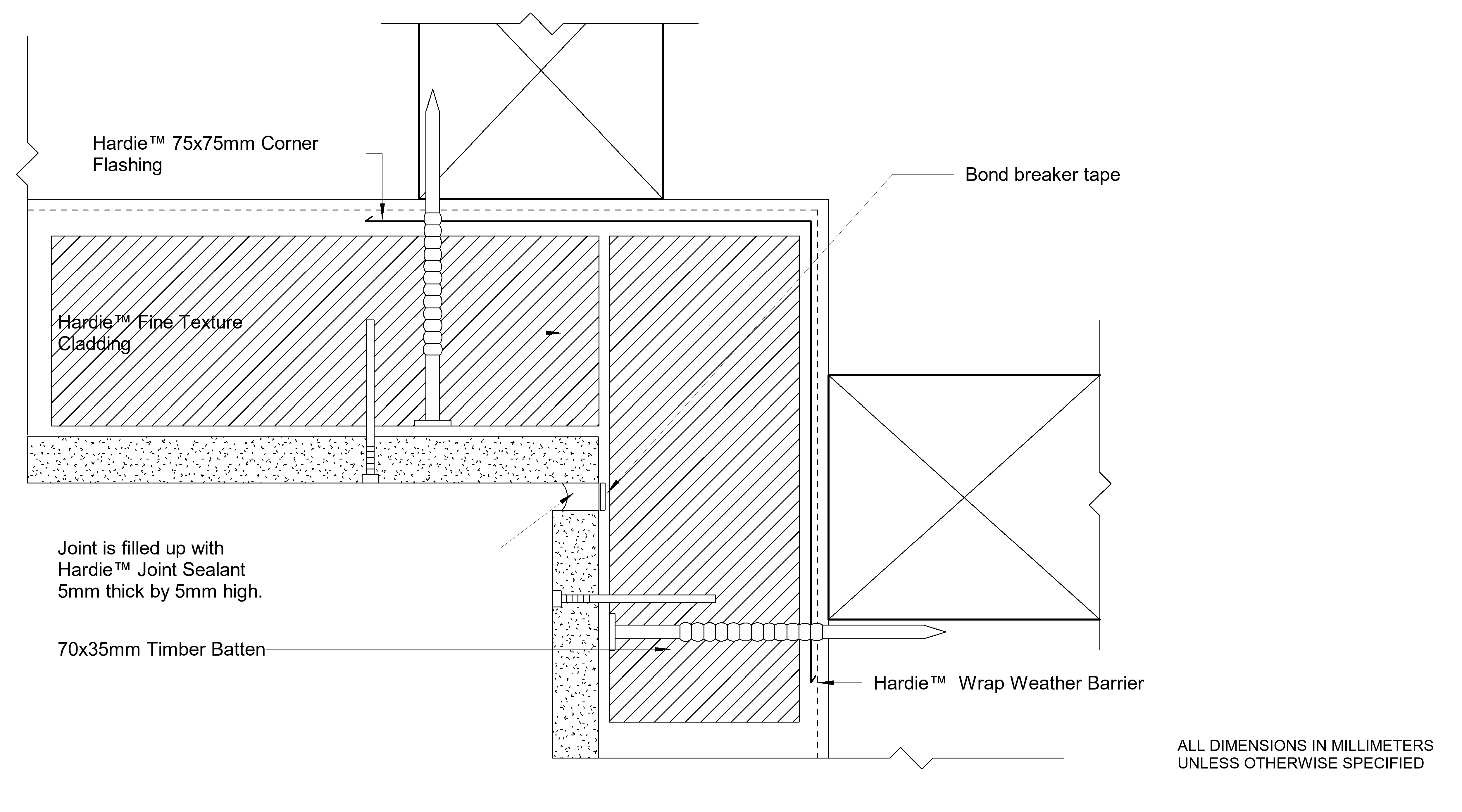 Navigate to HFTC Timber CFTB Sealant Fill Internal Cnr