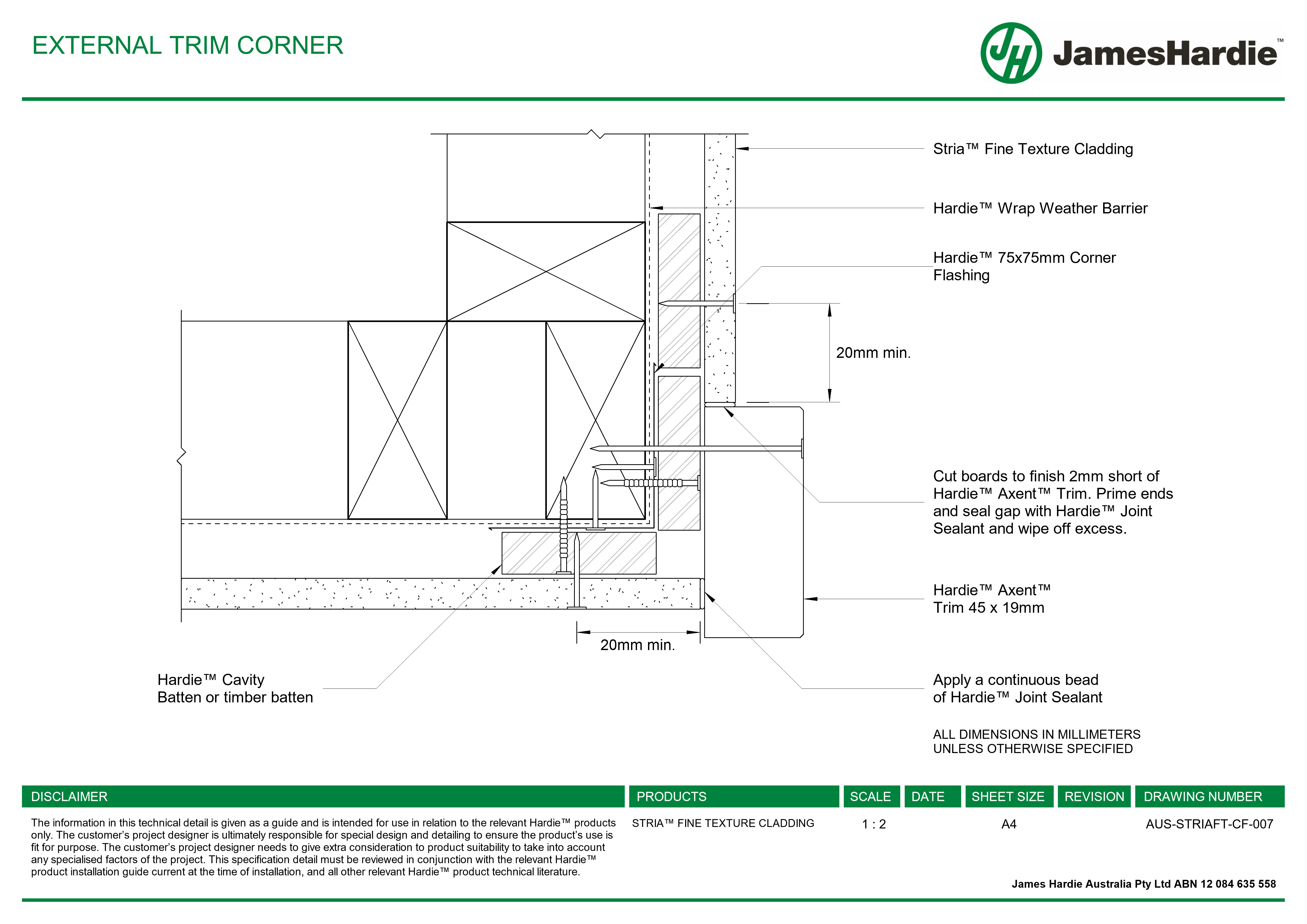 Navigate to AUS-STRIAFT-CF-007 - EXTERNAL TRIM CORNER