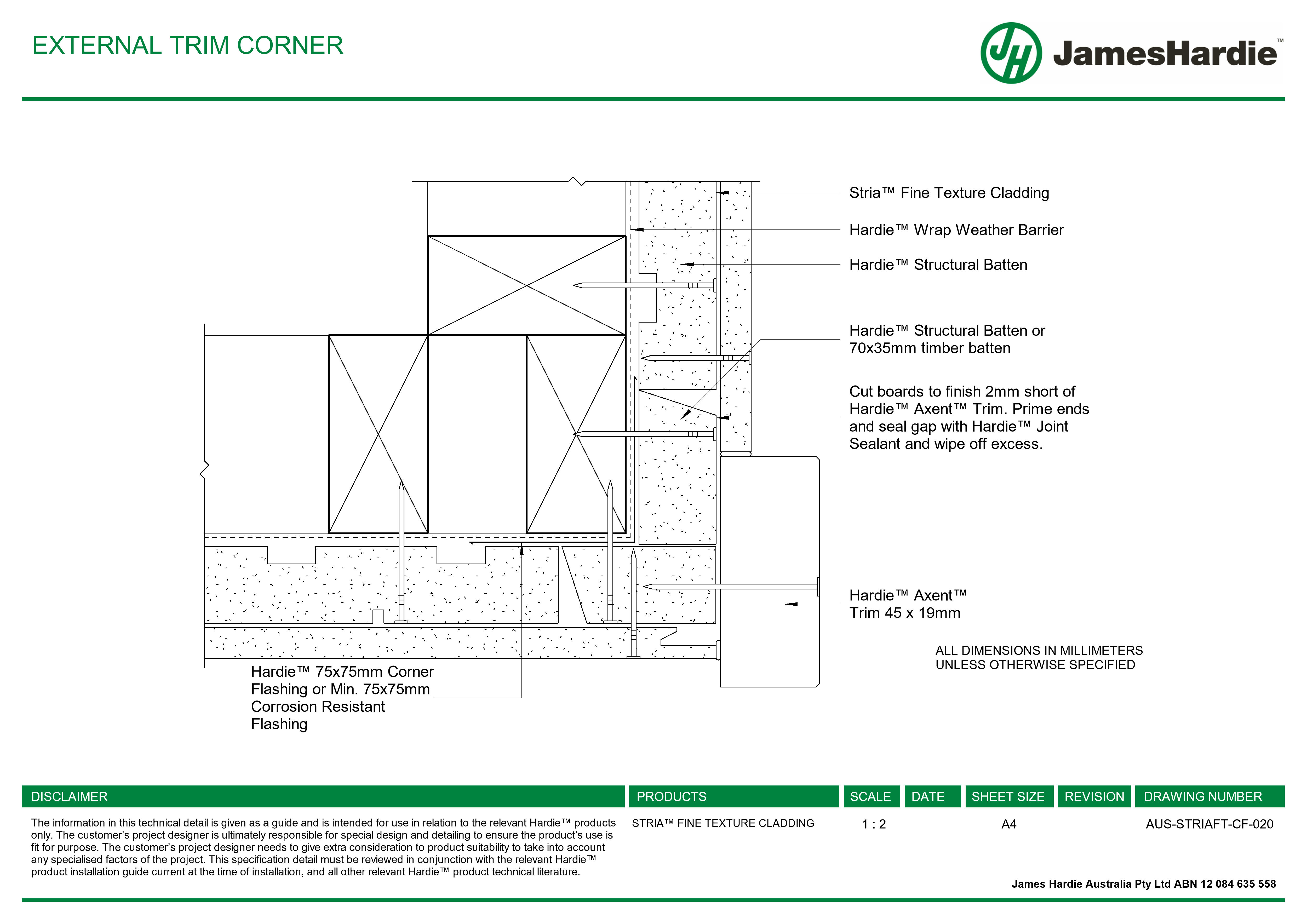 Navigate to AUS-STRIAFT-CF-020 - EXTERNAL TRIM CORNER