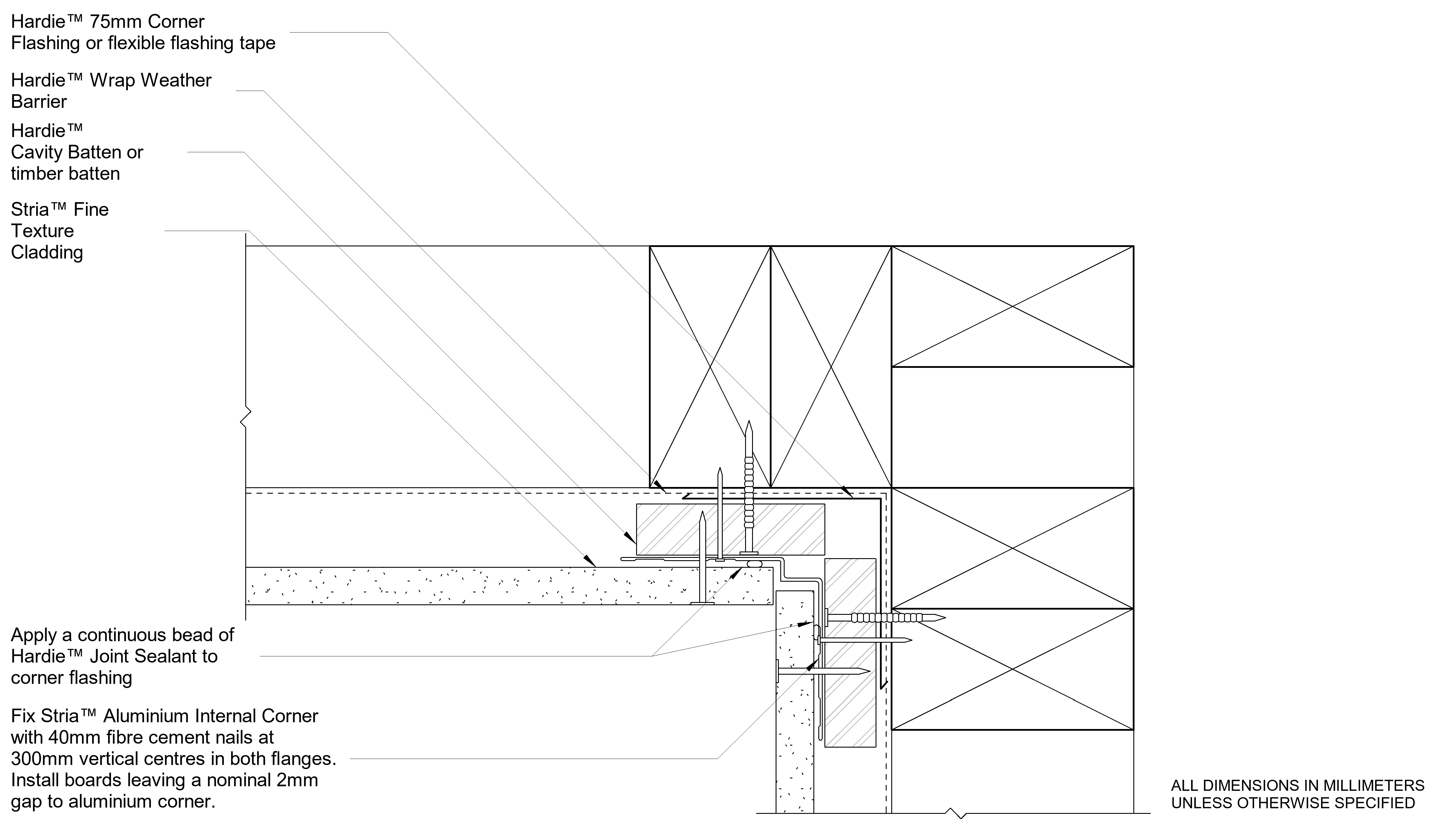 Navigate to STRIA FT CF Internal Corner