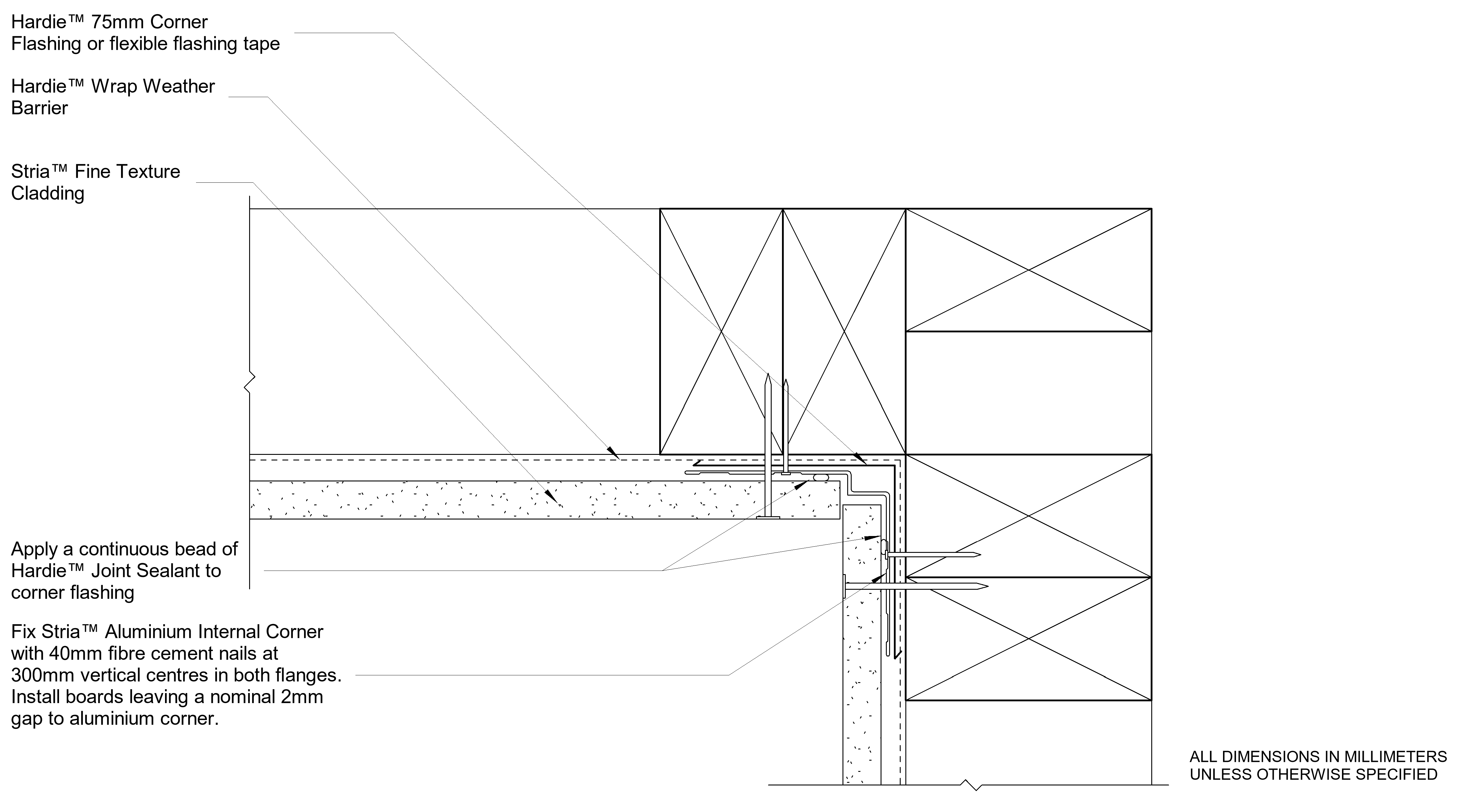 Navigate to STRIA FT DF Internal Corner