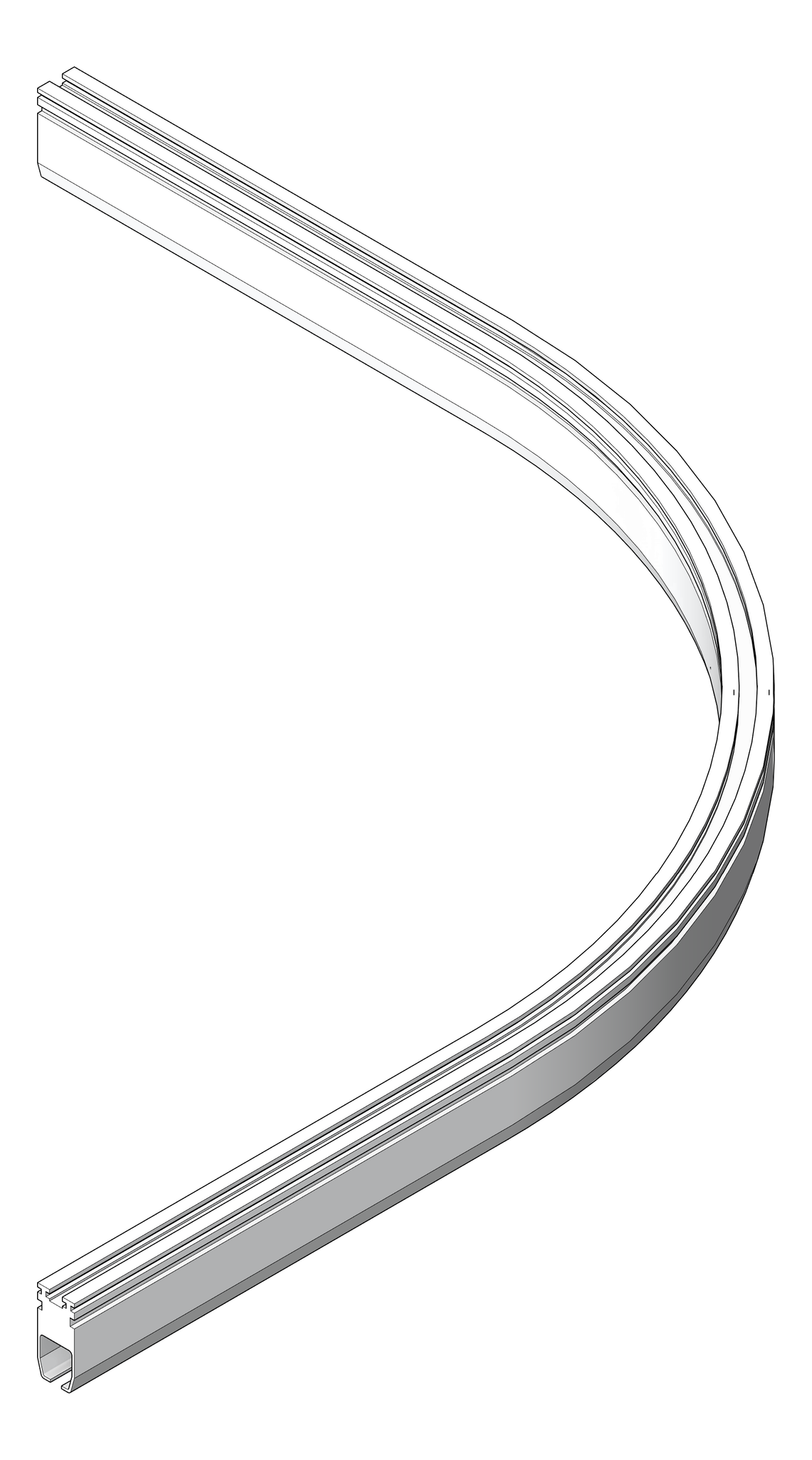 Image of FallProtection RigidRail Kattsafe Curve