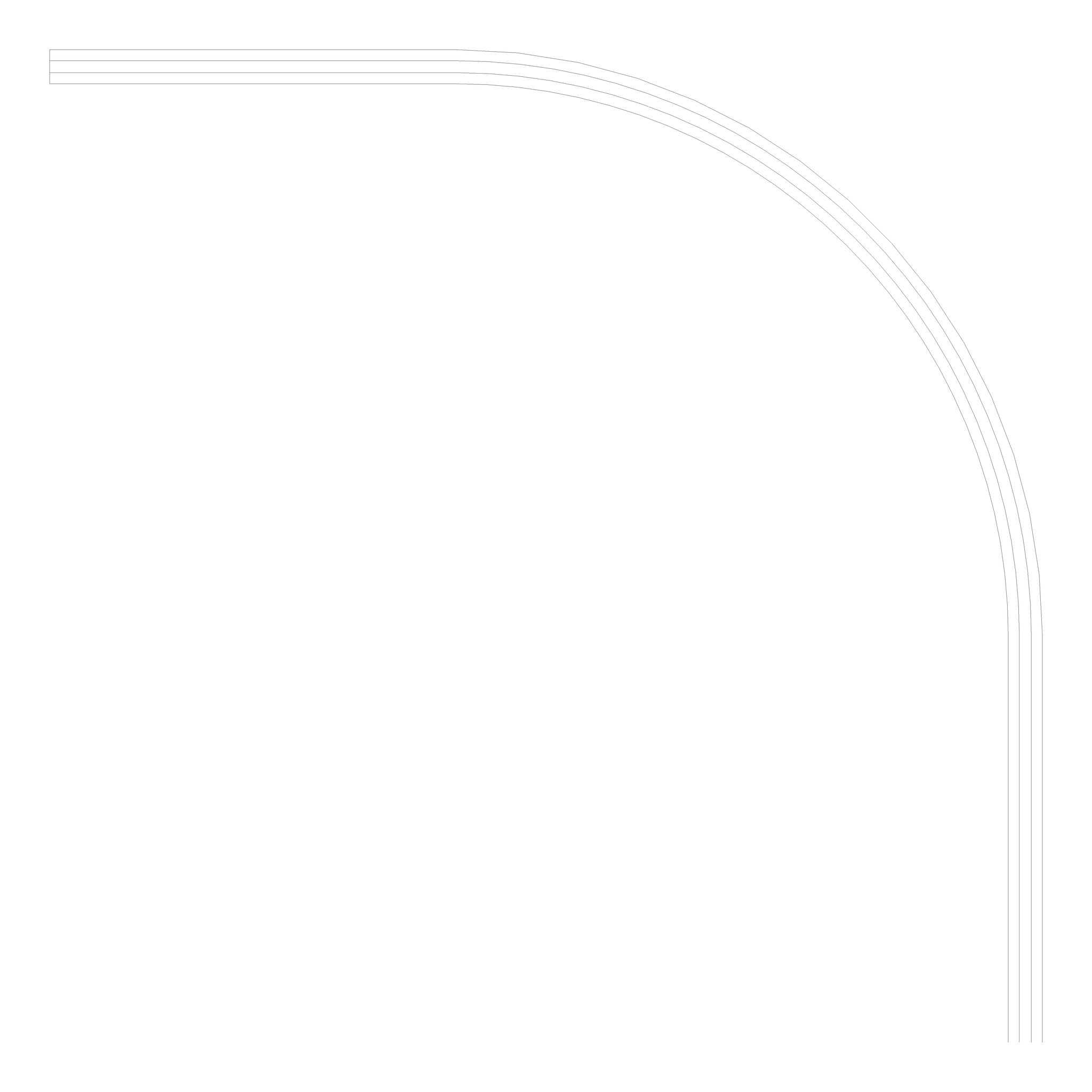 Plan Image of FallProtection RigidRail Kattsafe Curve