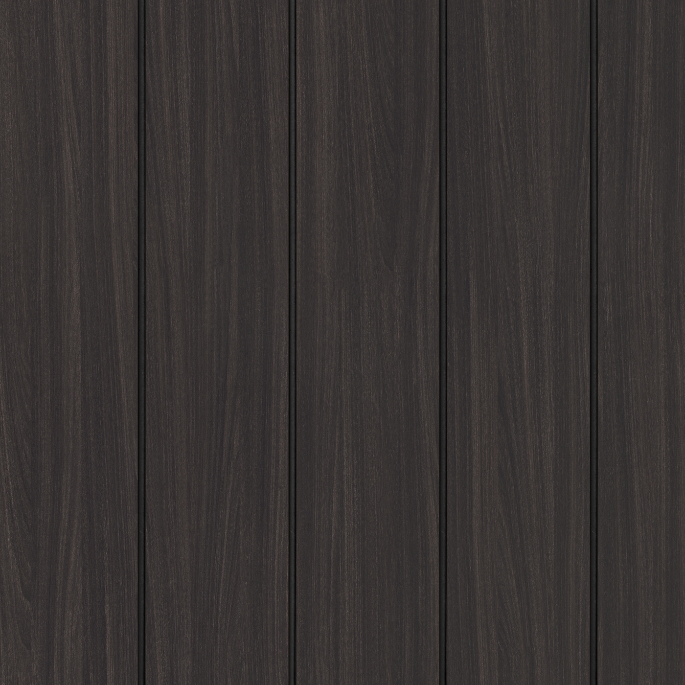 Navigate to Panel Decorative Laminex Architectural VGroove100 BlackShadowline BlackenedLegno