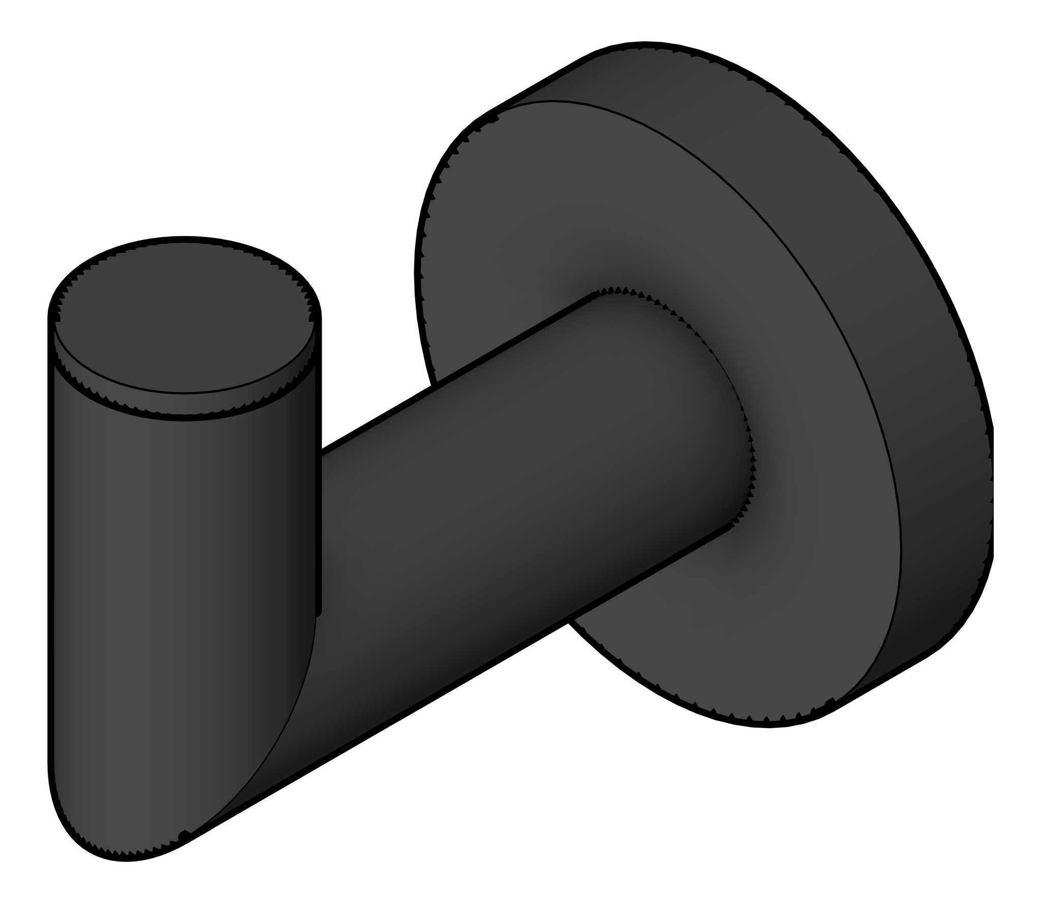 Navigate to RobeHook SurfaceMount Nero Dolce