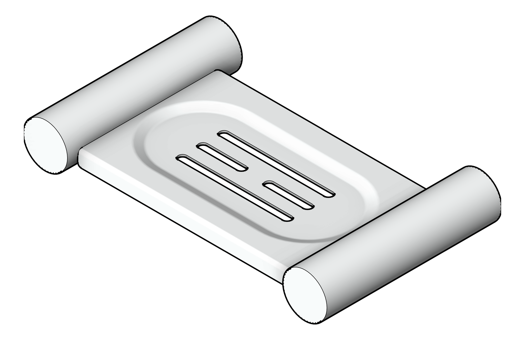 Navigate to SoapDish SurfaceMount Nero Mecca New