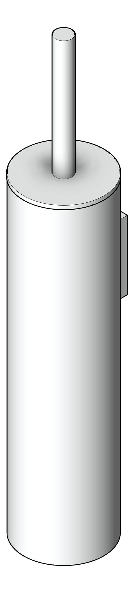 Navigate to ToiletBrushHolder SurfaceMount Nero Mecca