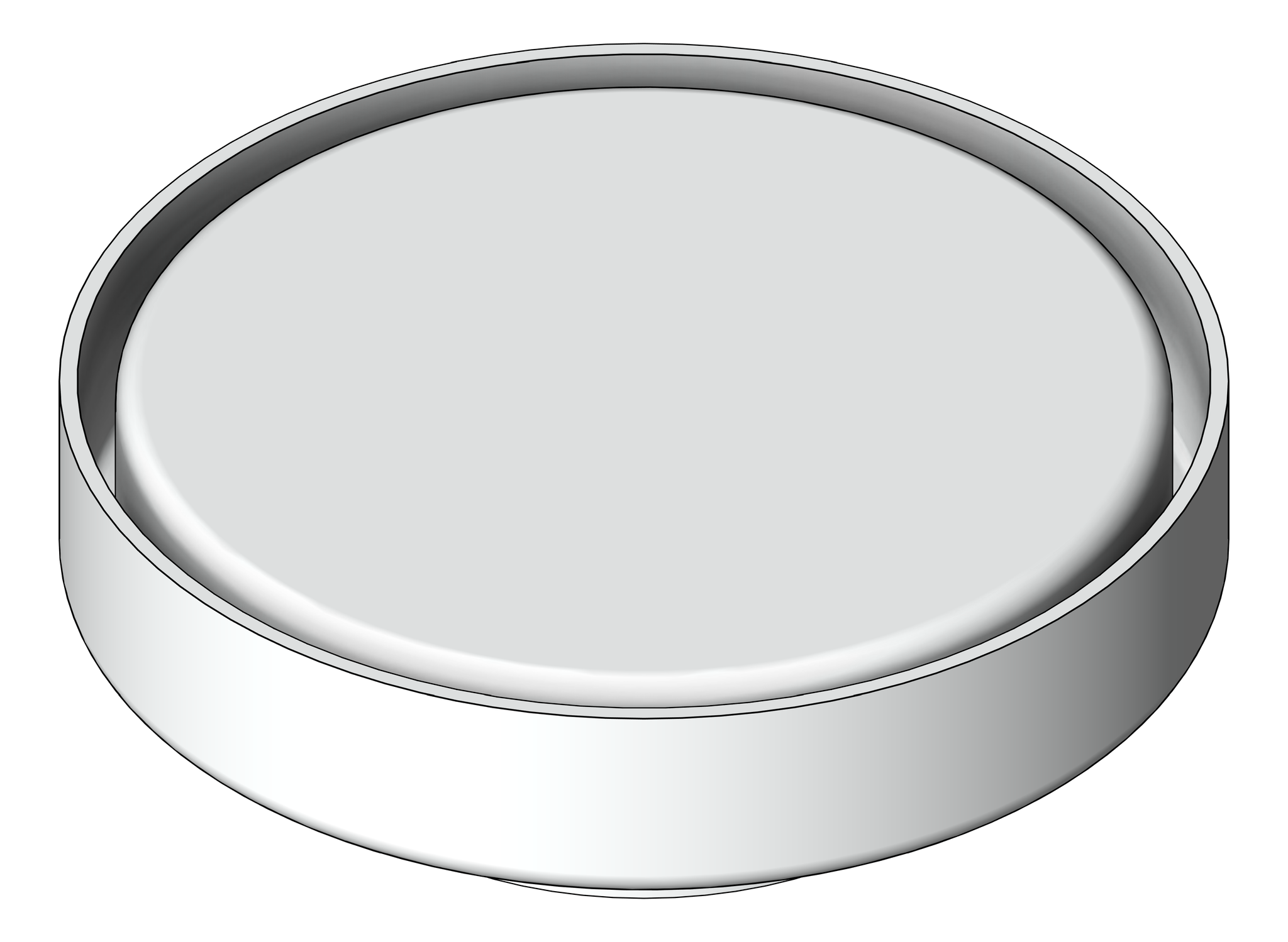 Drain Floor Nero TileInsert Round