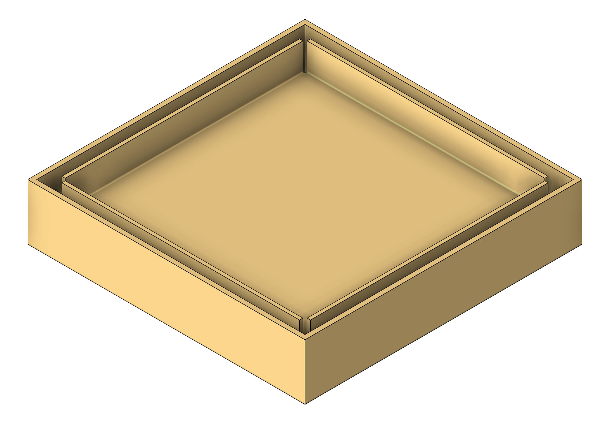 Waste Floor Nero Square