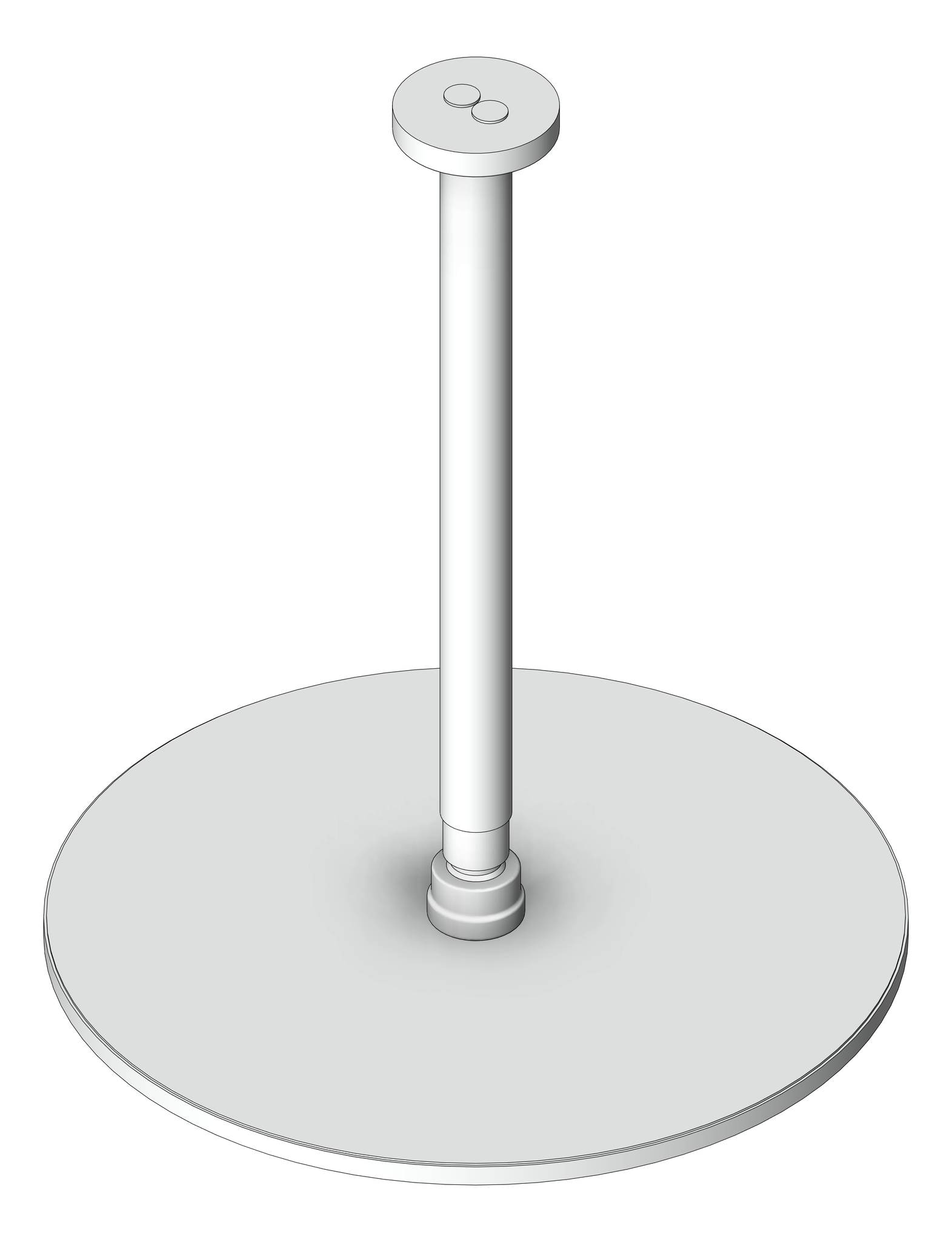 Navigate to Shower Ceiling Nero Round