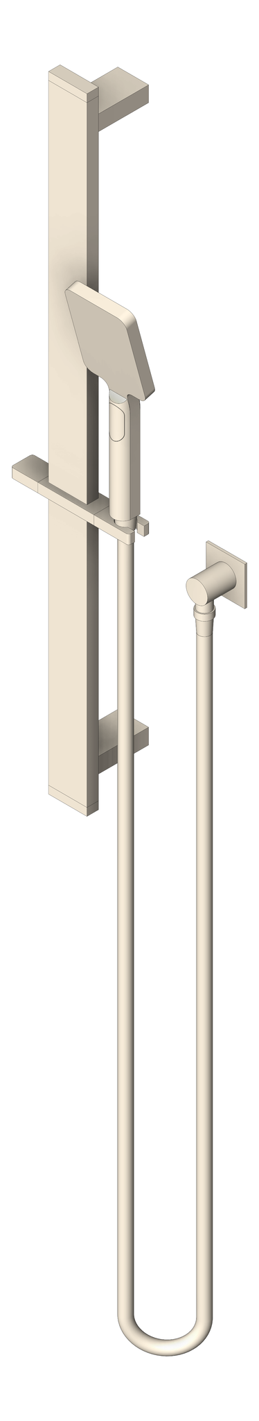 Navigate to Shower Rail Nero Celia New